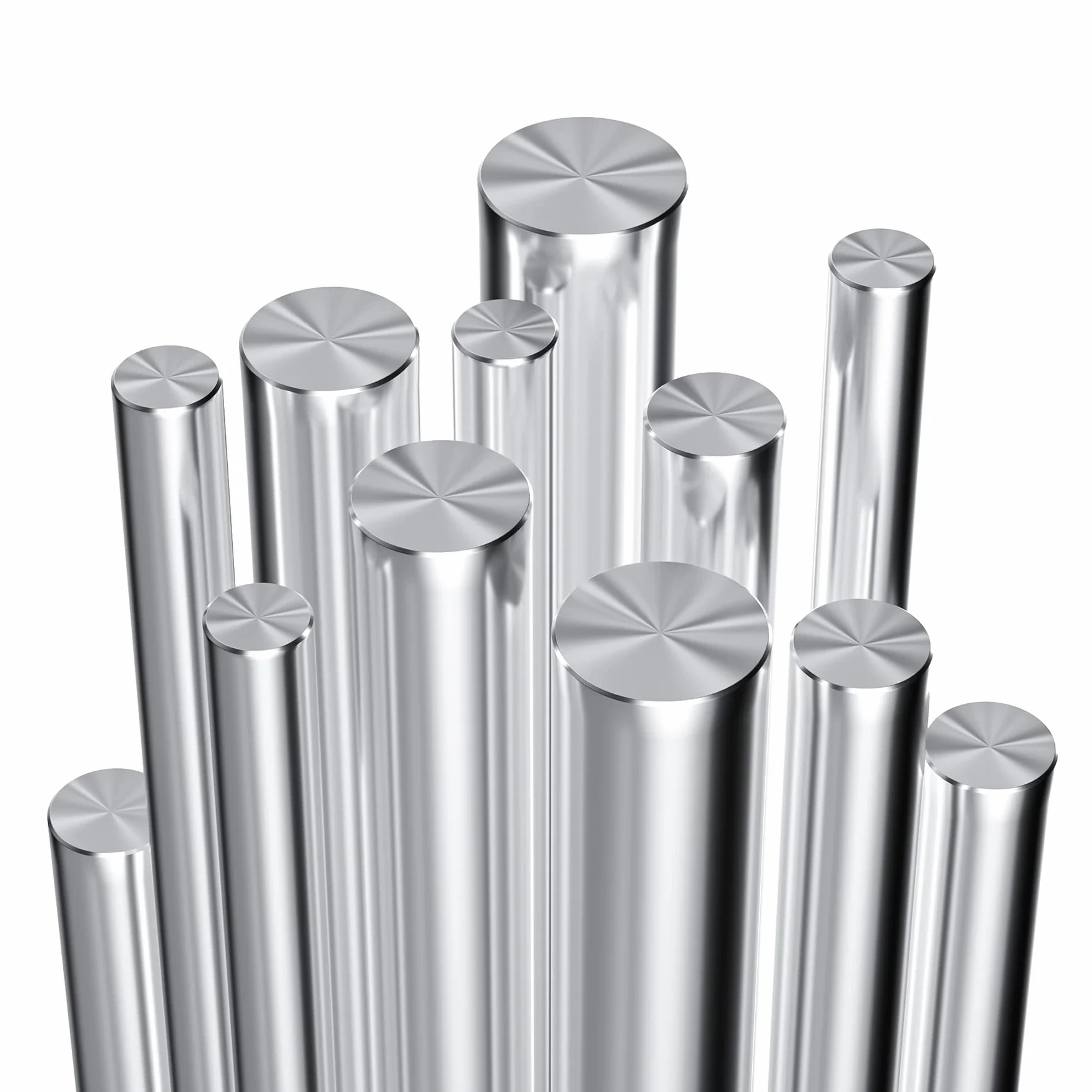 Aste di Acciaio INOX 30cm 3mm 10 Pezzi
