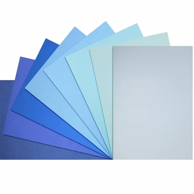 Netuno 8 Fogli Gomma Eva Colorata Blu 2 mm A4 Gommapiuma Decorativa Eva Foam per Fai da Te