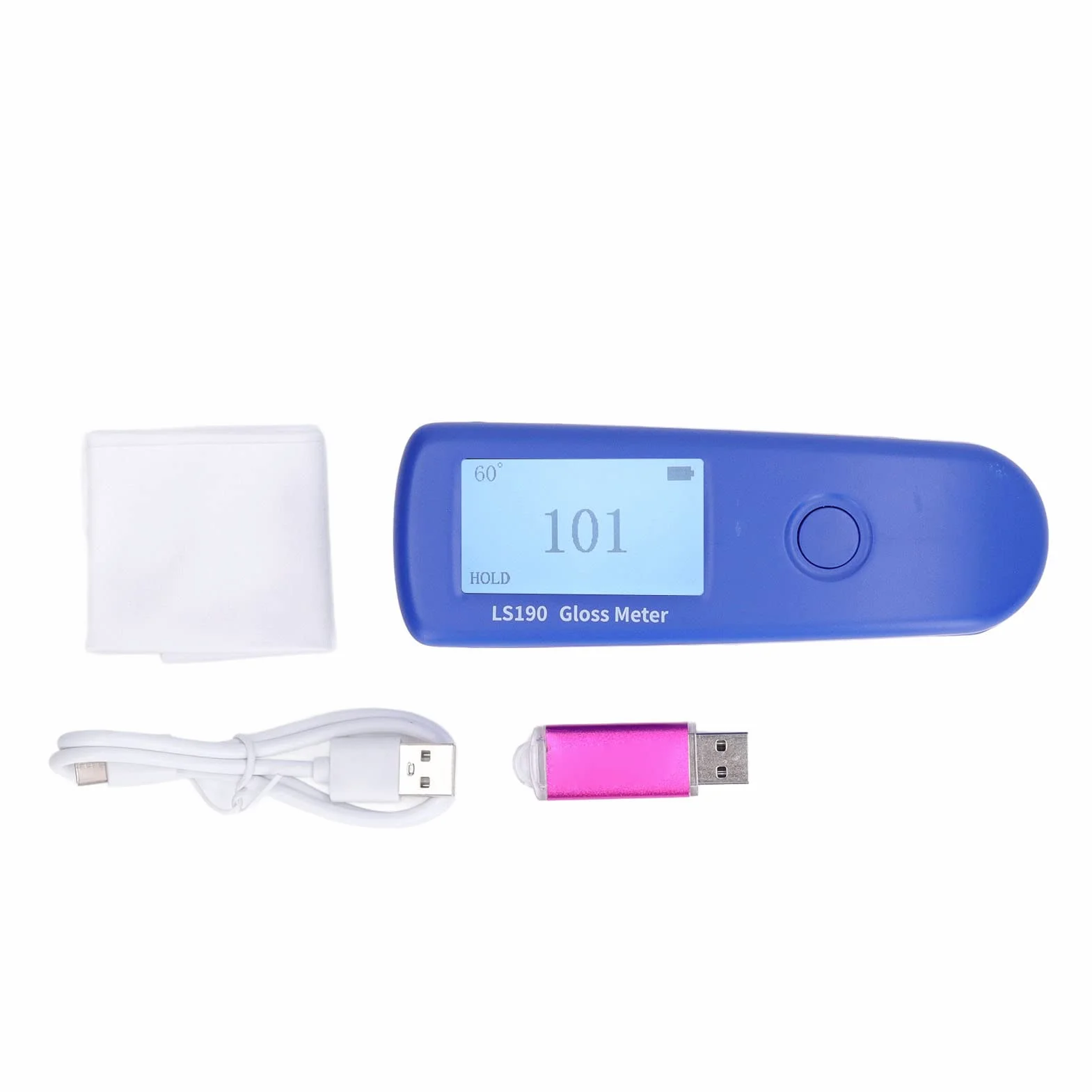 Misuratore di lucentezza digitale portatile LCD per ispezione lotti
