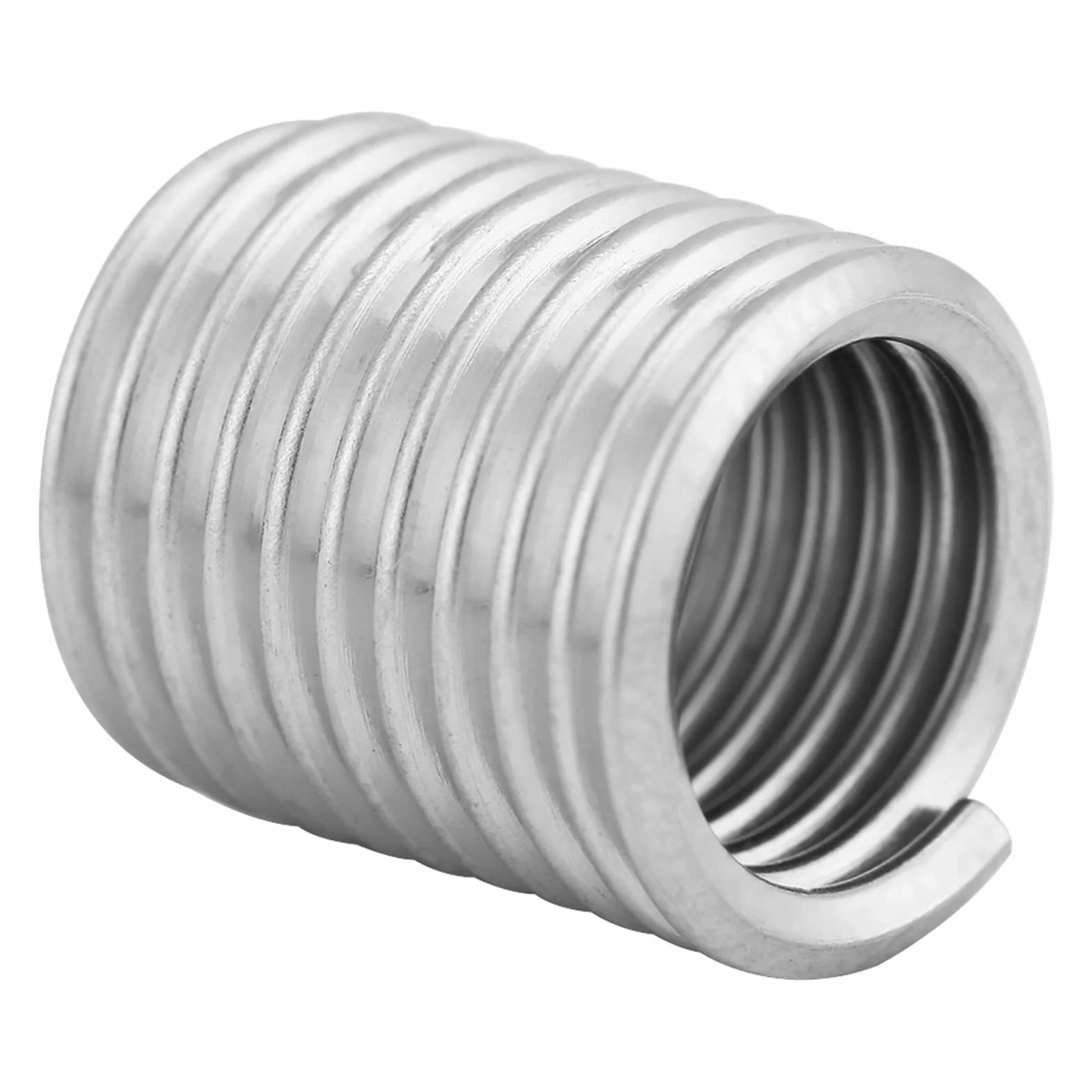 Inserti Filettati Elicoidali M8x1.25 Acciaio Inox 304 100 Pezzi