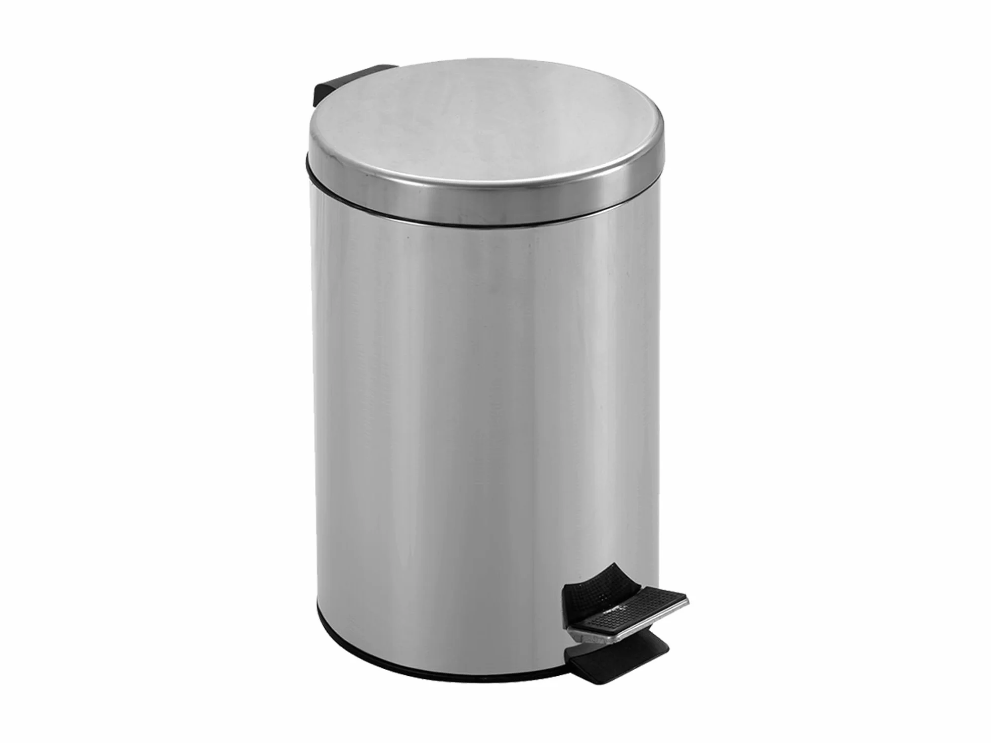 GIMA Cestino rifiuti inox aisi 410 8 litri con pedale
