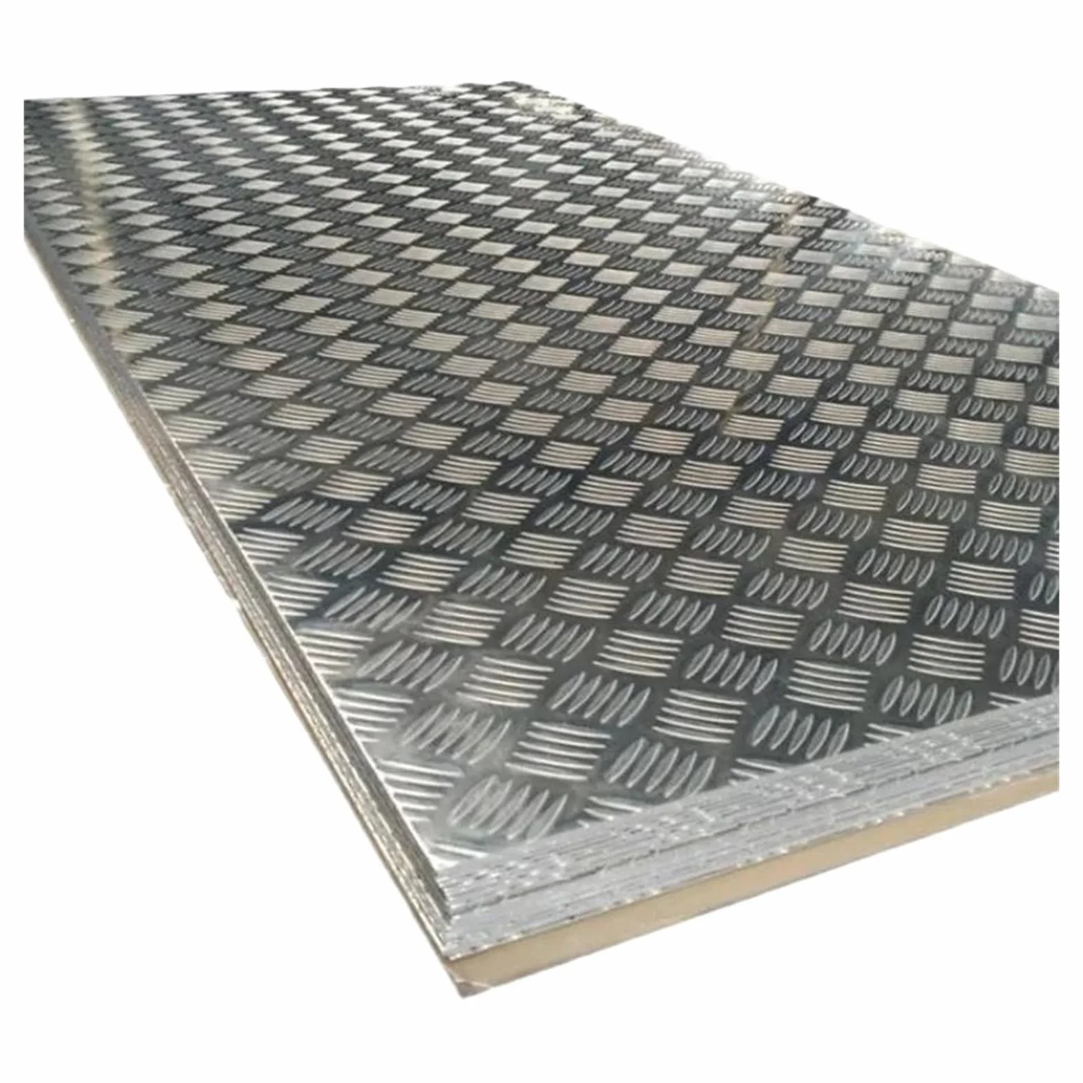 Barra in lamiera mandorlata in alluminio con battistrada a scacchi da 1,5 mm, 2 mm, 3 mm, 4 mm, 5 mm, 6 mm(Thickness 4mm,200x300mm 1pc)