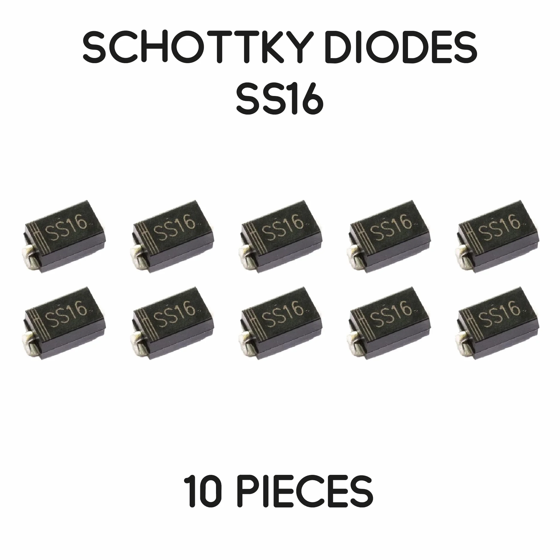 Diodi Schottky SS16-10 pezzi