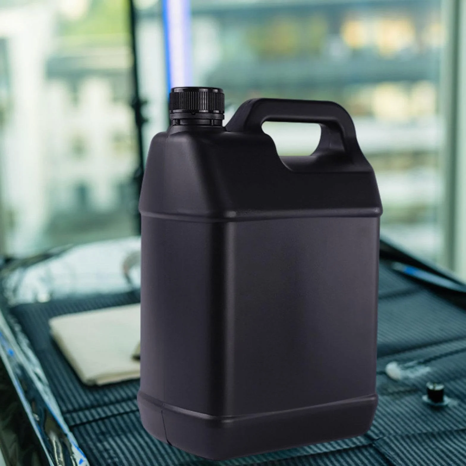 Gralara Contenitore Piatto 4 Litri Bottiglia detergente Portatile per liquidi