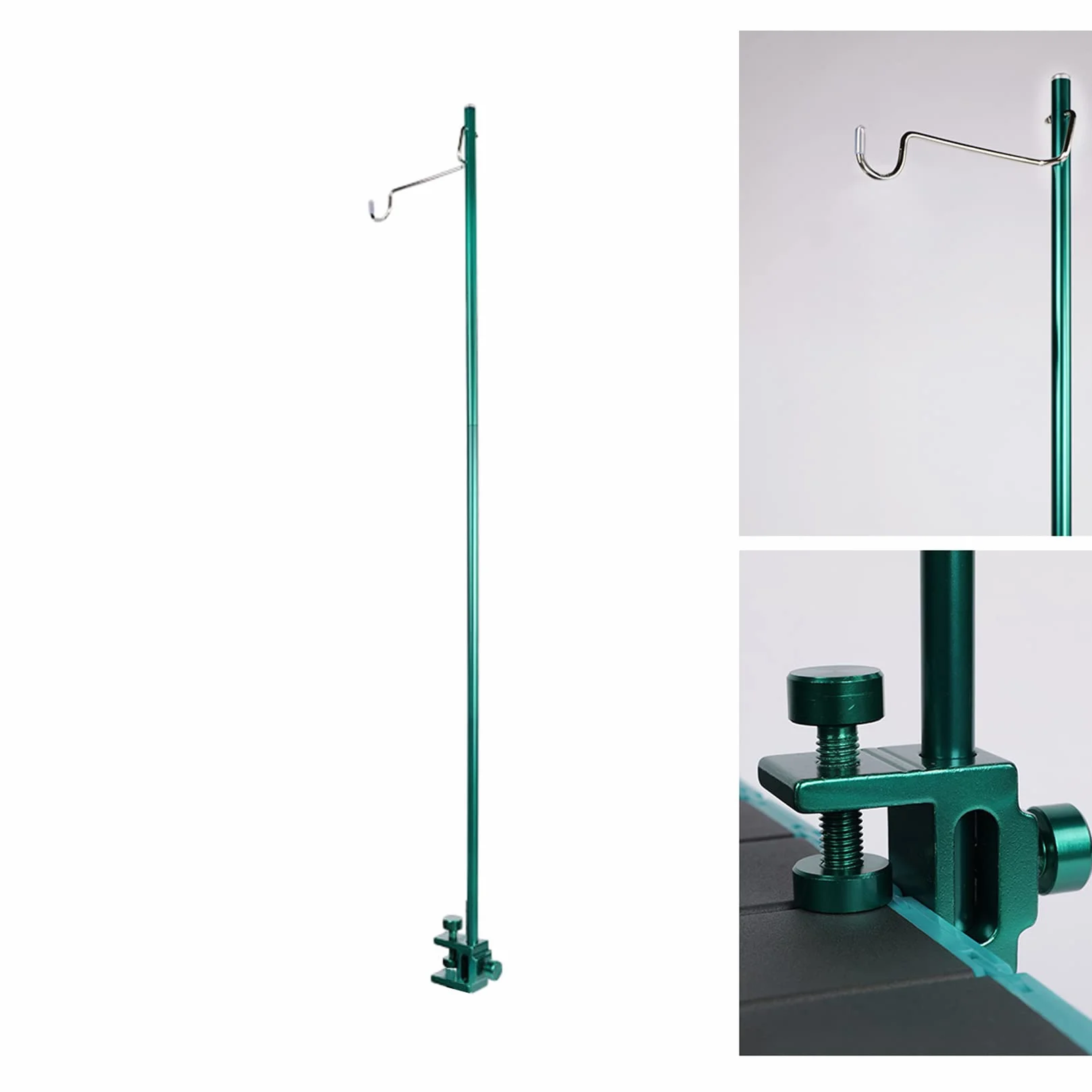Asta portaflebo Portatile, Alluminio Collassabile Supporto Per Palo Endovenoso, Casa, Per Assistenza Domiciliare, Ospedale e Clinica Per Anziani (90.5cm)