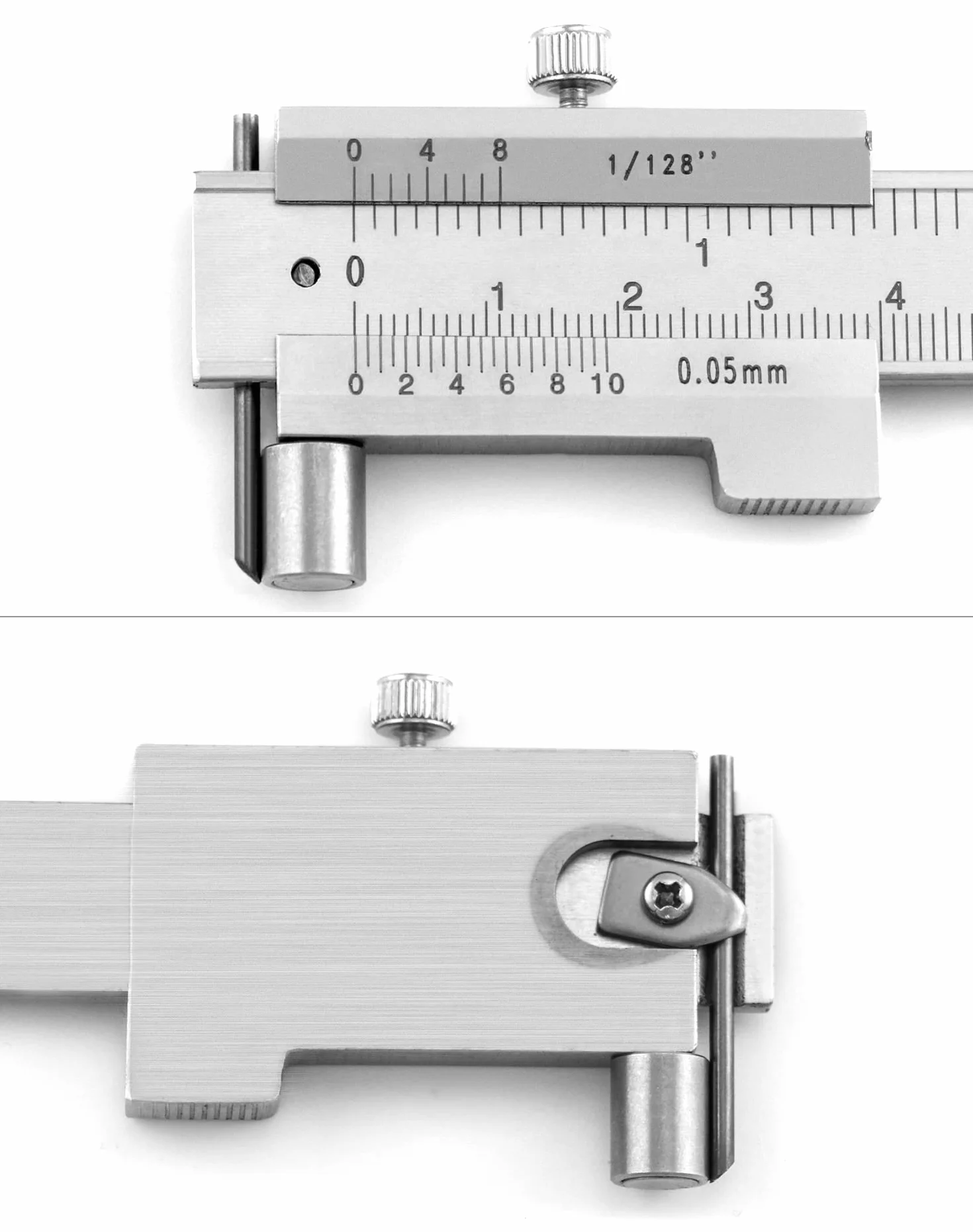 QWORK Calibro a corsoio 0-20 cm acciaio inossidabile strumenti di marcatura