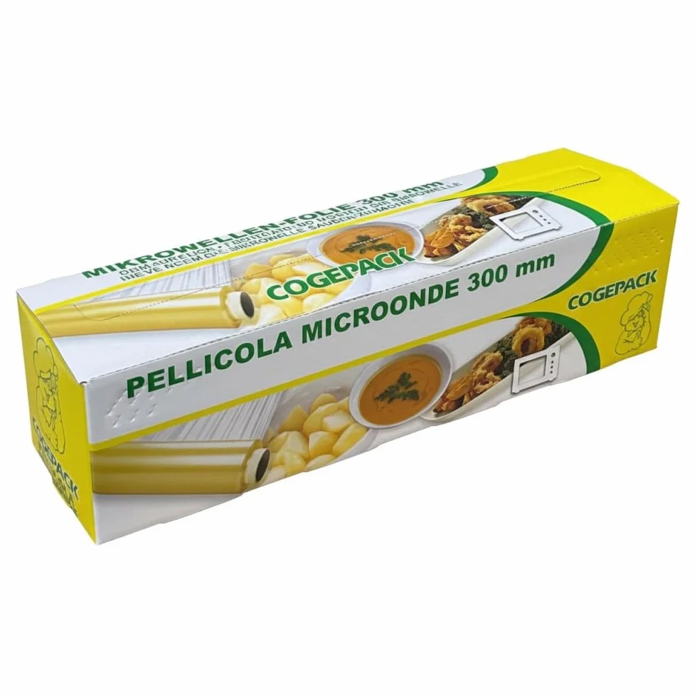 Generico Rotolo Pellicola MICROONDE Professionale 300 mt x 28 cm 845 gr