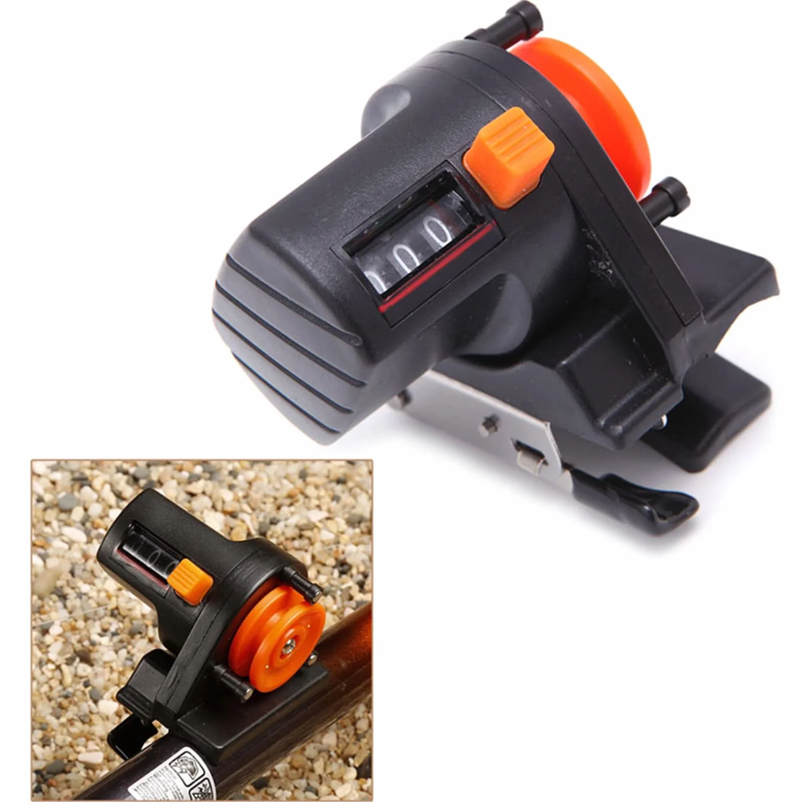 Portatile Pesca Finder Linea Lunghezza Profondità Gauge Contatore 0-999M