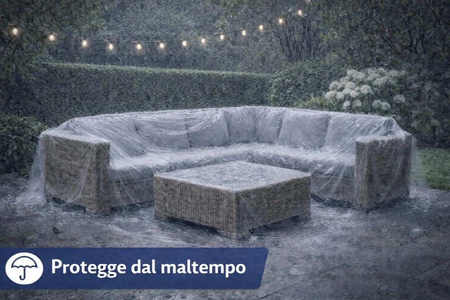 Pellicola protettiva 100 µm – Pellicola protettiva per mobili extra forte 4 x 5 m (20 m²) – trasparente e resistente agli strappi – pellicola protettiva per trasloco, pittura e mobili