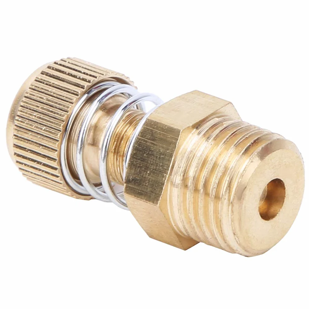 Silenziatore Pneumatico Filettato, Elettrovalvola Pneumatica in Ottone 10 Pezzi BSPT 1/4