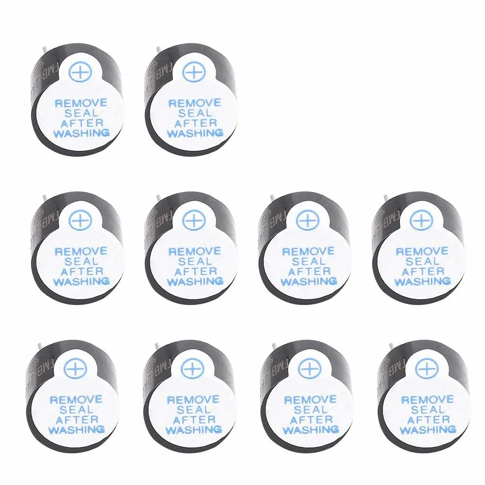 10 Pezzi Summer Buzzer 5V Sound Lungo con SOT Tube direttamente Utilizzato