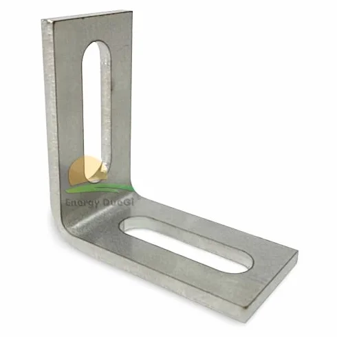 Angolo rinforzato 68 x 67 mm 90° asola 45 x 11 mm