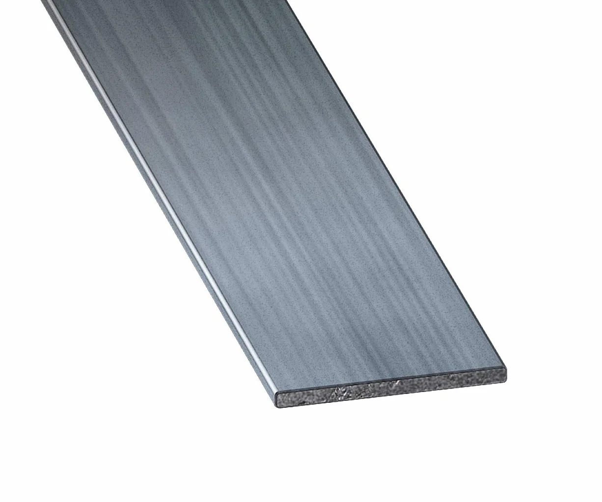 CQFD Piatto in acciaio allungato, 20 x 2 mm, 1 m