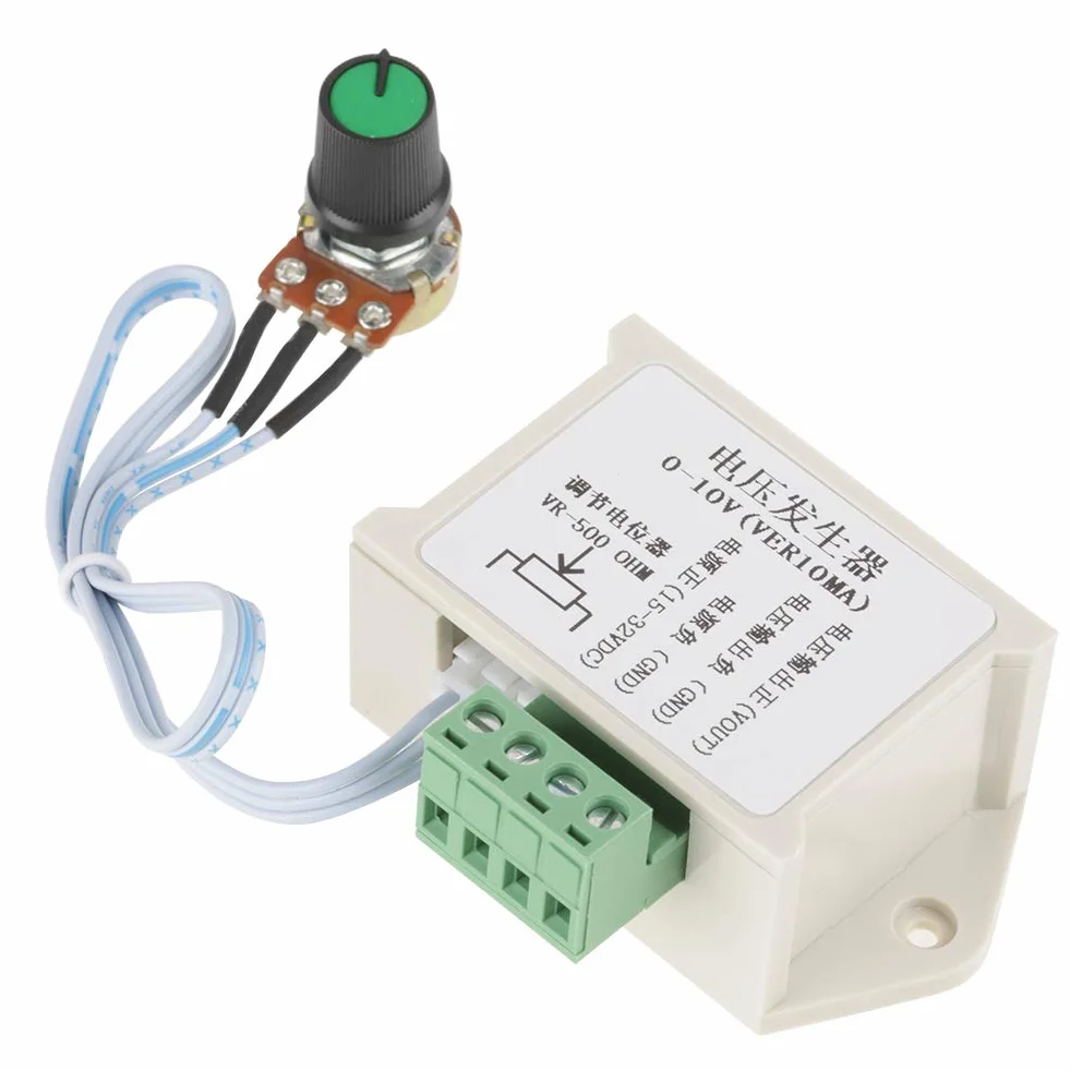Generatore di segnali di tensione, 0-10 V DC 10mA Segnale Alimentatore regolabile Modulo analogico Trasmettitore di uscita di tensione analogica