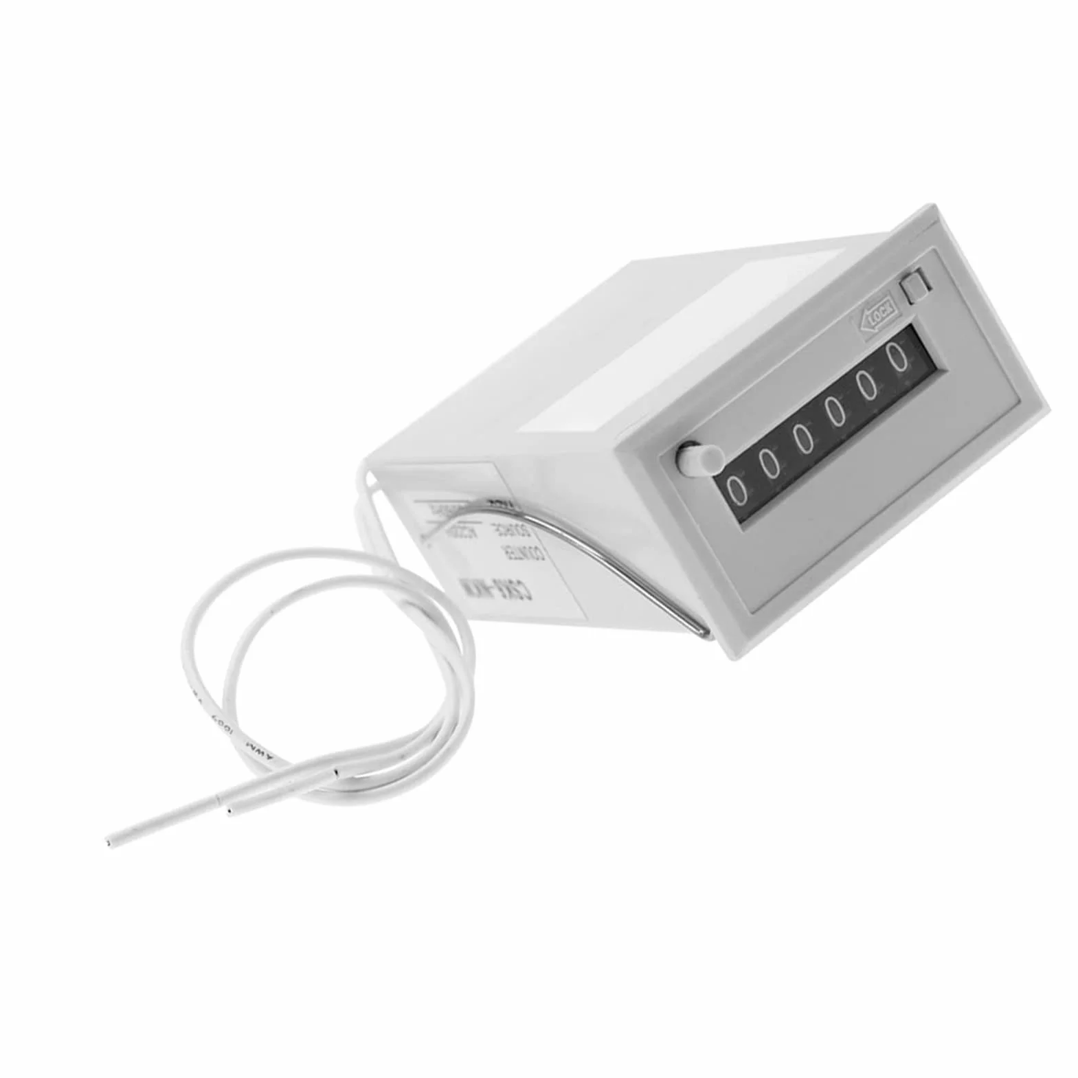 Contatore di energia elettromagnetico 6 cifre impulsi AC 110V