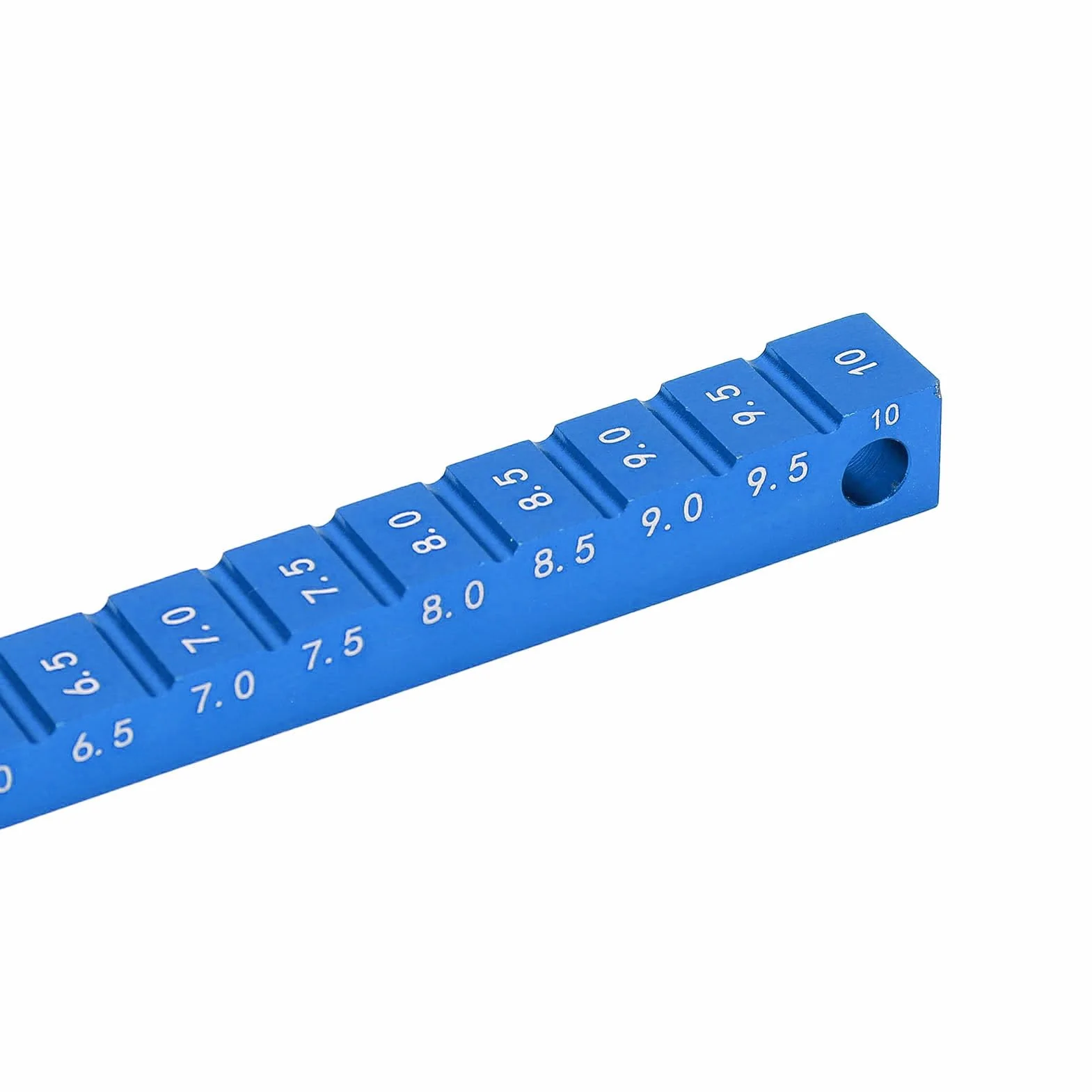 Misuratore di Altezza di Marcia, Accessori per Misuratore di Caduta per Auto RC da 3-10 Mm in Lega di Alluminio per Auto da Drift 1/10 RC (Blu)
