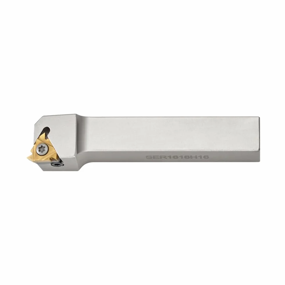 FERVI SER25 Utensile per filettatura esterna con inserto 16ER stelo 25x25 mm