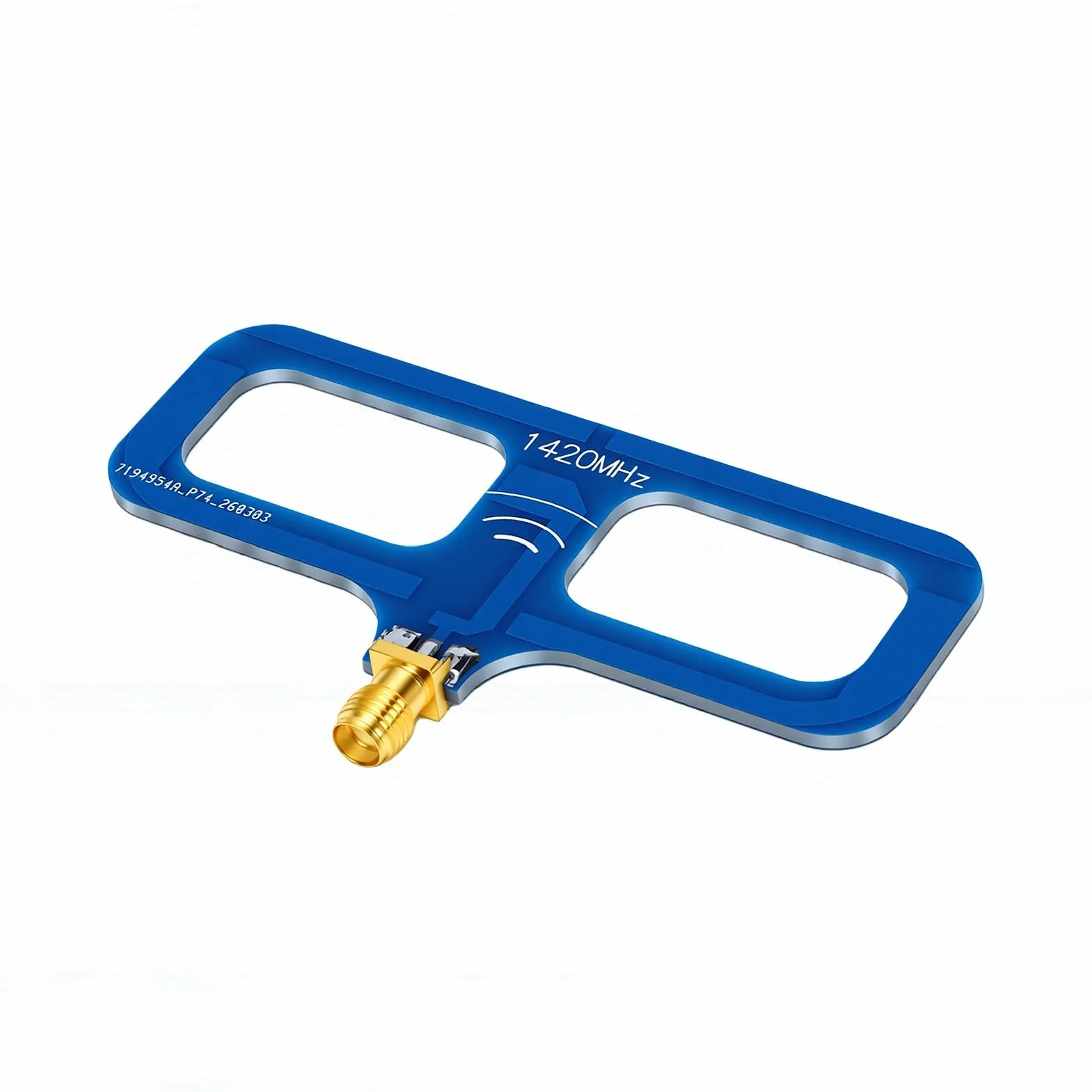 RF da 1,42 GHz, Ad Anello PCB SMA 1330-1530 MHz, con Segnale VSWR Basso da 4,6 DBi 50 W per Dispositivi Remoti di Radioastronomia SDR (Spina femmina)