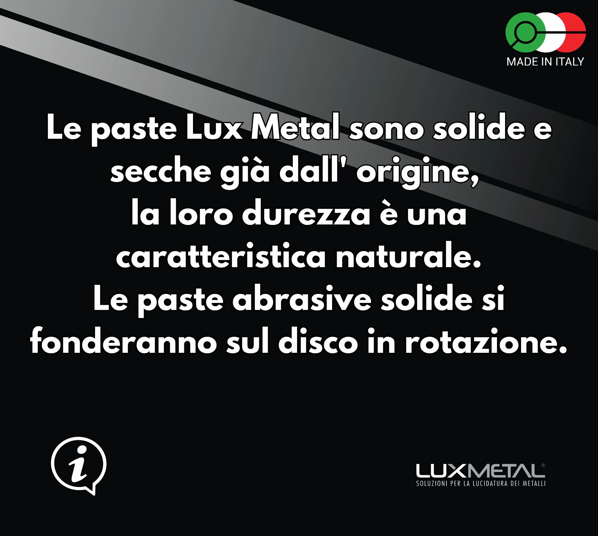 Lux Metal Pasta Abrasiva Lucidante Marrone Ultra Hard 700 gr Pre Lucidatura Alluminio Cera Per Lucidare Acciaio Inox Sgrossatura Metalli Leva Rimuovi Graffi Ossido Lucida Ottone Solida Ferro Rame Oro
