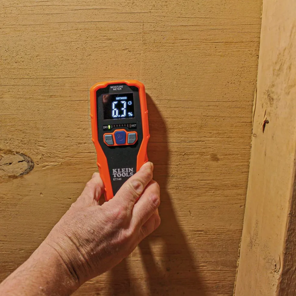 Klein Tools ET140 Misuratore di umidità senza puntali Rilevamento non distruttivo 19 mm Display a barre LED