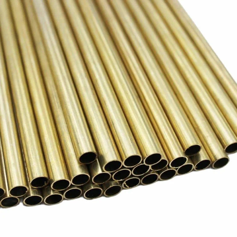 Tubi in Ottone Tondo Cavo Diametro da 0.8 mm a 11 mm 2x0.2x300mm 50pcs