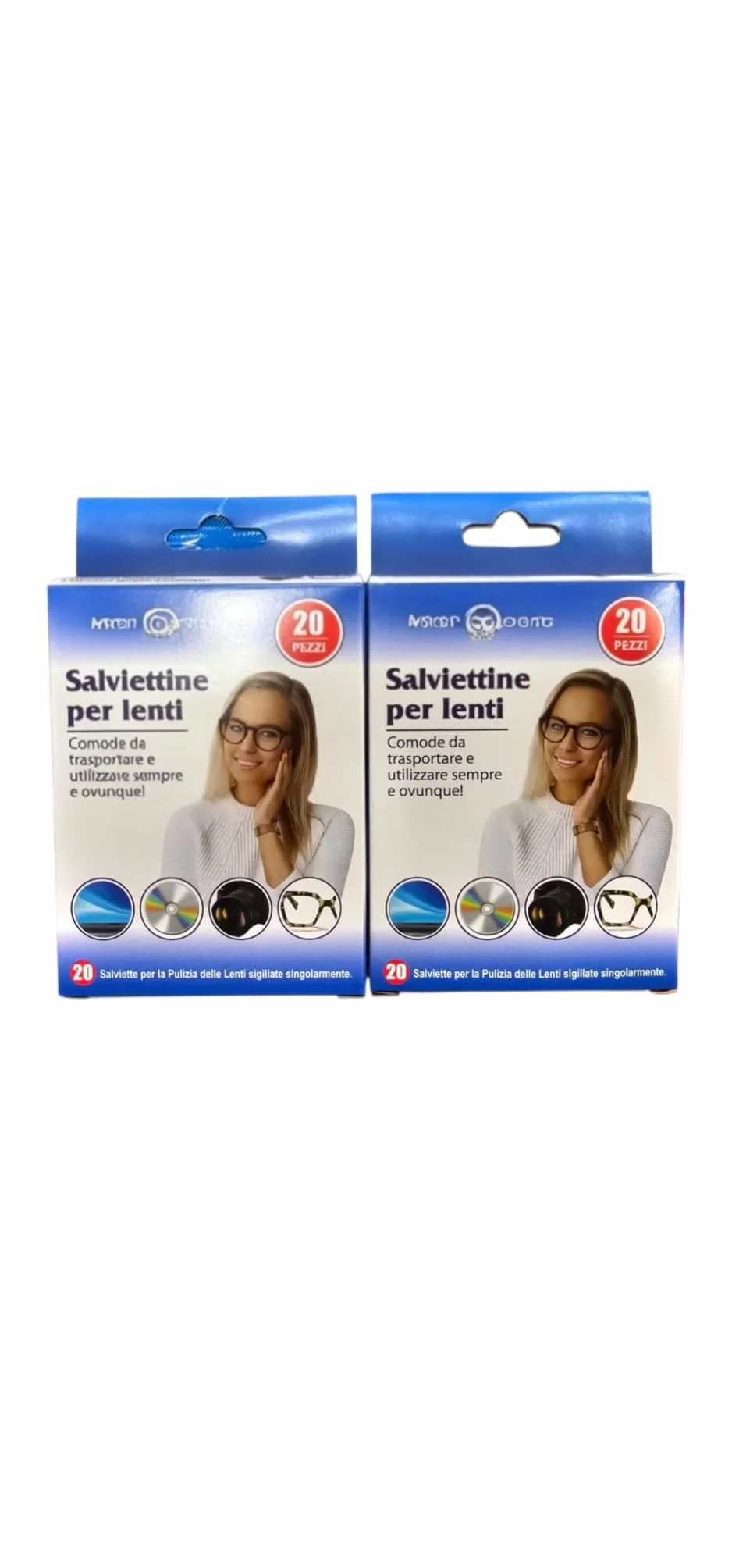 Salviettine per Lenti 120 Pezzi – Panni Monouso Umidificati per Occhiali, Fotocamere, Schermi e Dispositivi Ottici | Confezioni Singole Pratiche da Portare Ovunque