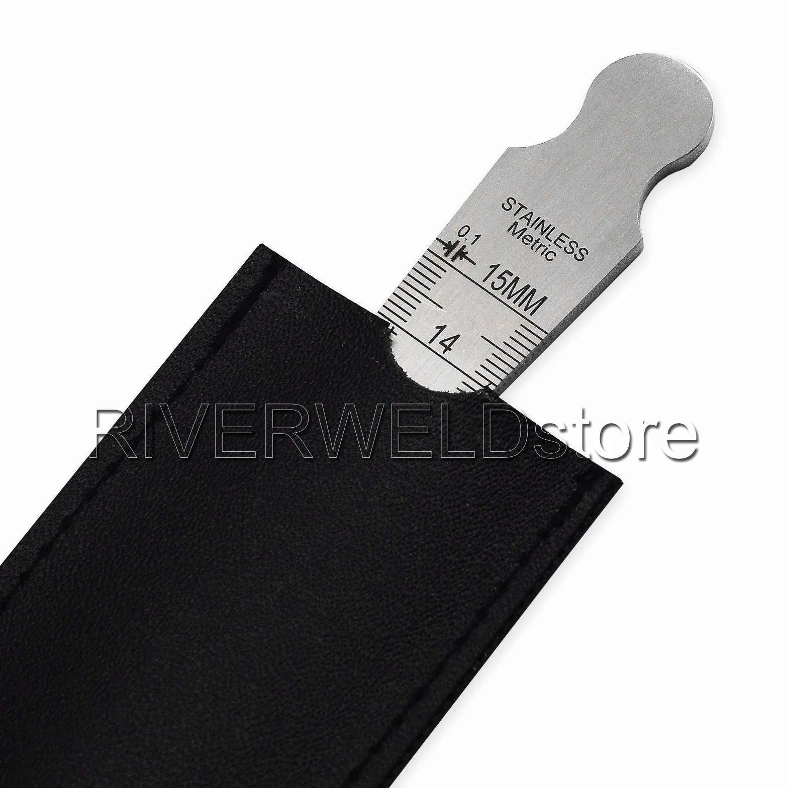 RIVERWELD Salge Gauge 15 mm 1,0 mm Misurare foro saldatura