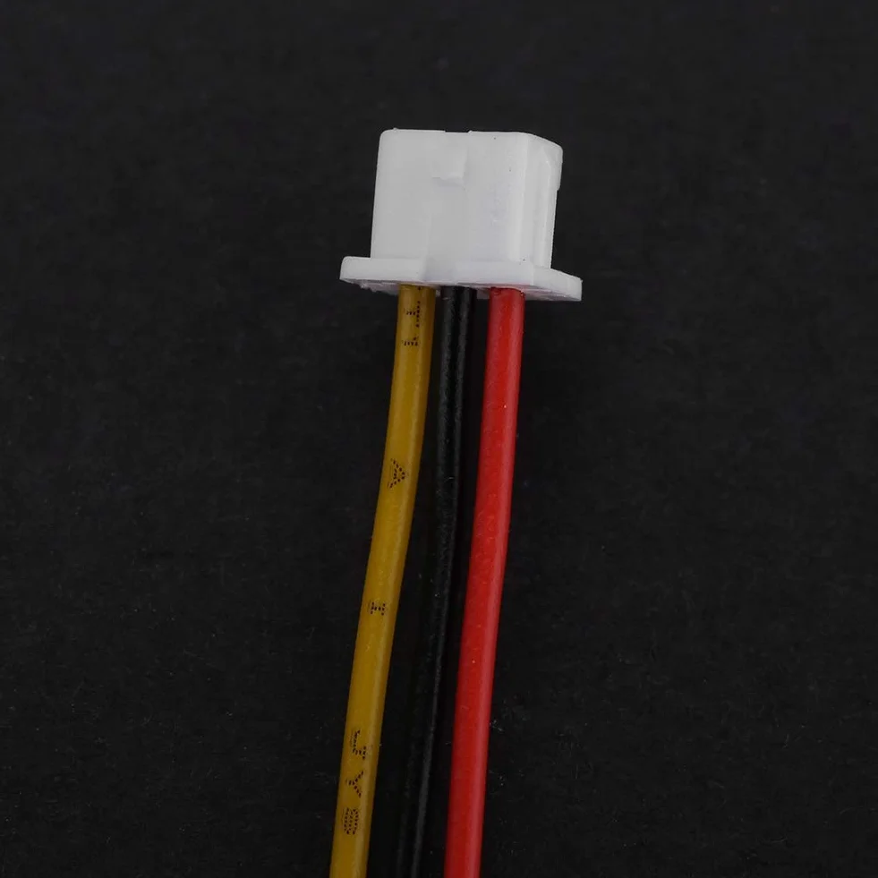 Connettori Angolari Jst - 20 Set/Confezione Connettori Terminali Elettrici Micro Jst Da 1,25 Mm A 2 Pin/3 Pin, Maschio Femmina Ogni 20 Pezzi, Presa Jst Con Cavi Da 10 Cm (3 Pin)