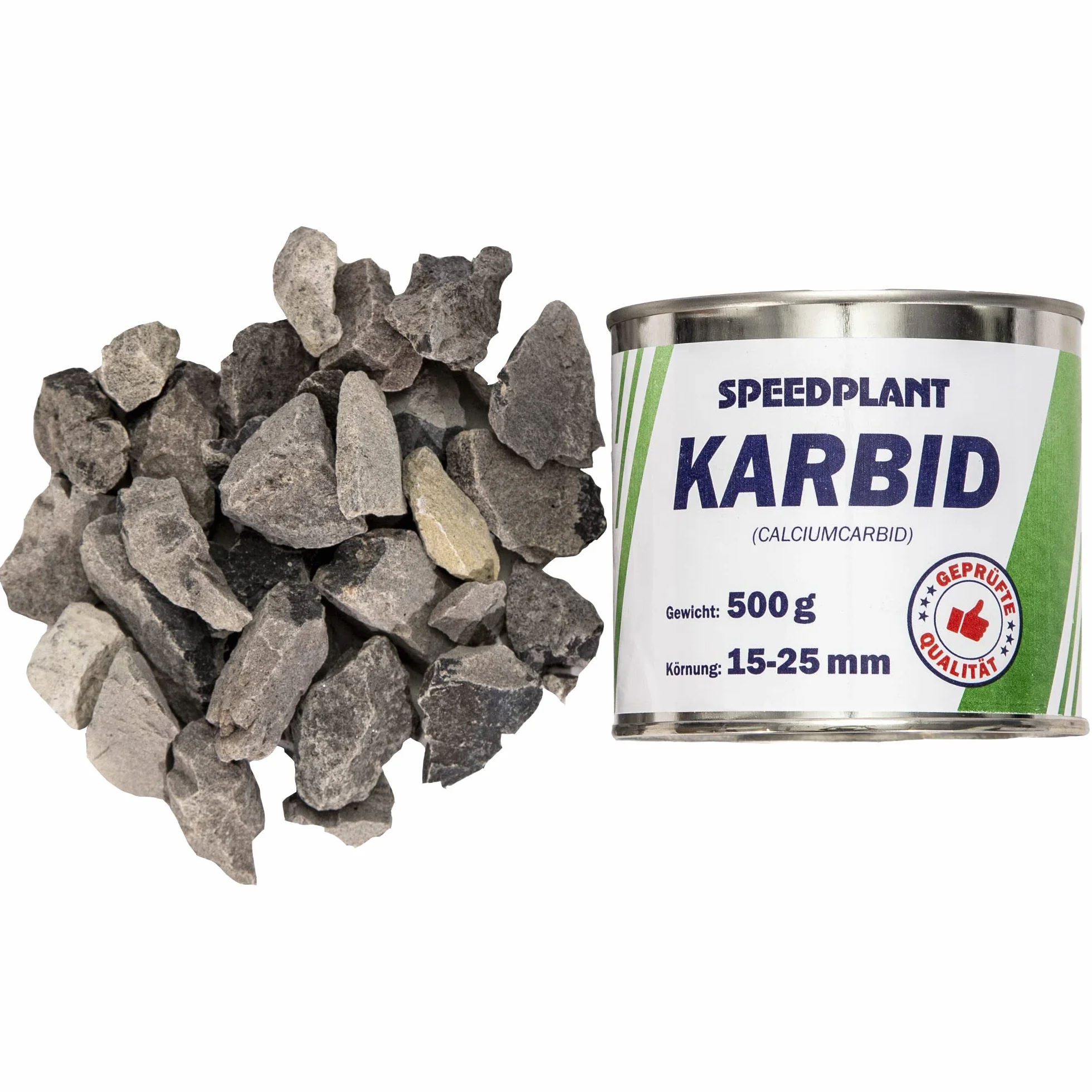 SPEEDPLANT carburo 1kg, carburo di Calcio Pietre 15-25mm, carburo per lampade