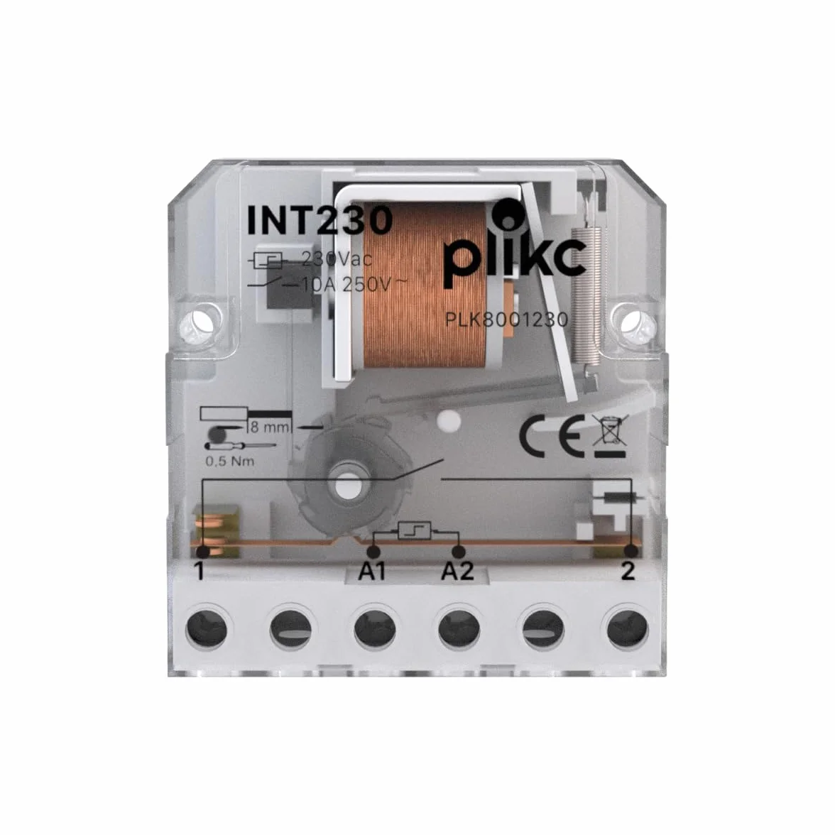 Plikc - Relè elettromeccanico ad impulsi (Interruttore 230V)