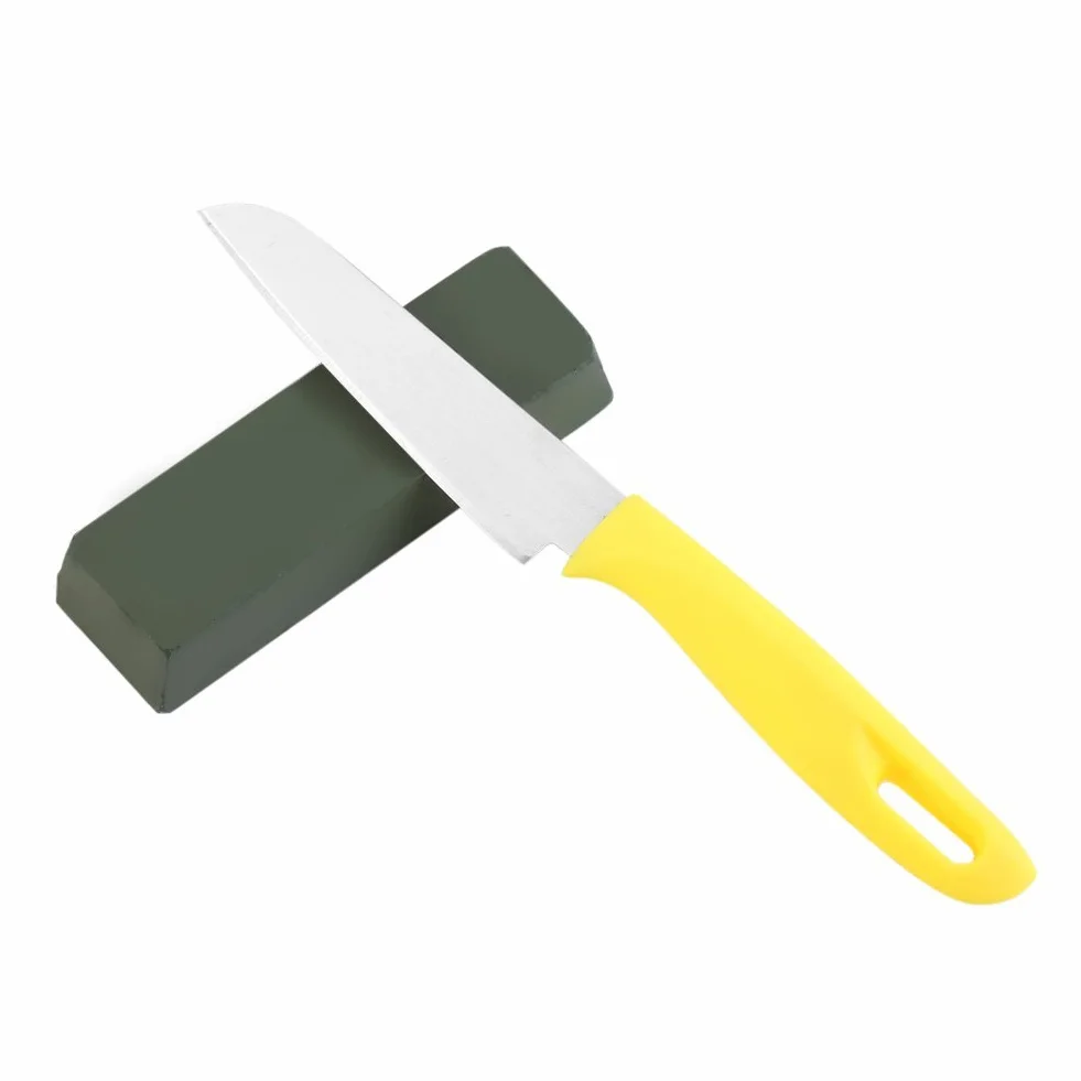 Pasta lucidante cromo ossido 140g verde fine abrasiva lucidatura cera affilatura