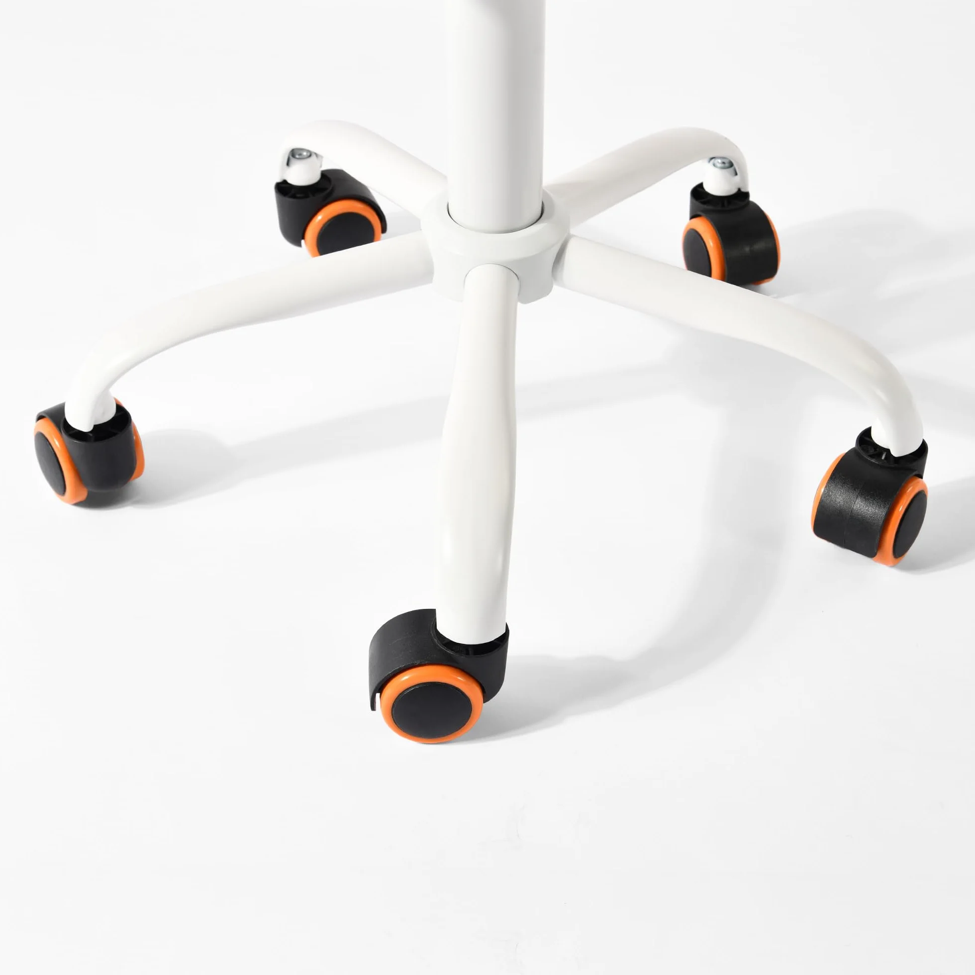 FurnitureR Sedia ergonomica scolastica con schienale in rete traspirante, altezza regolabile, 360° girevole