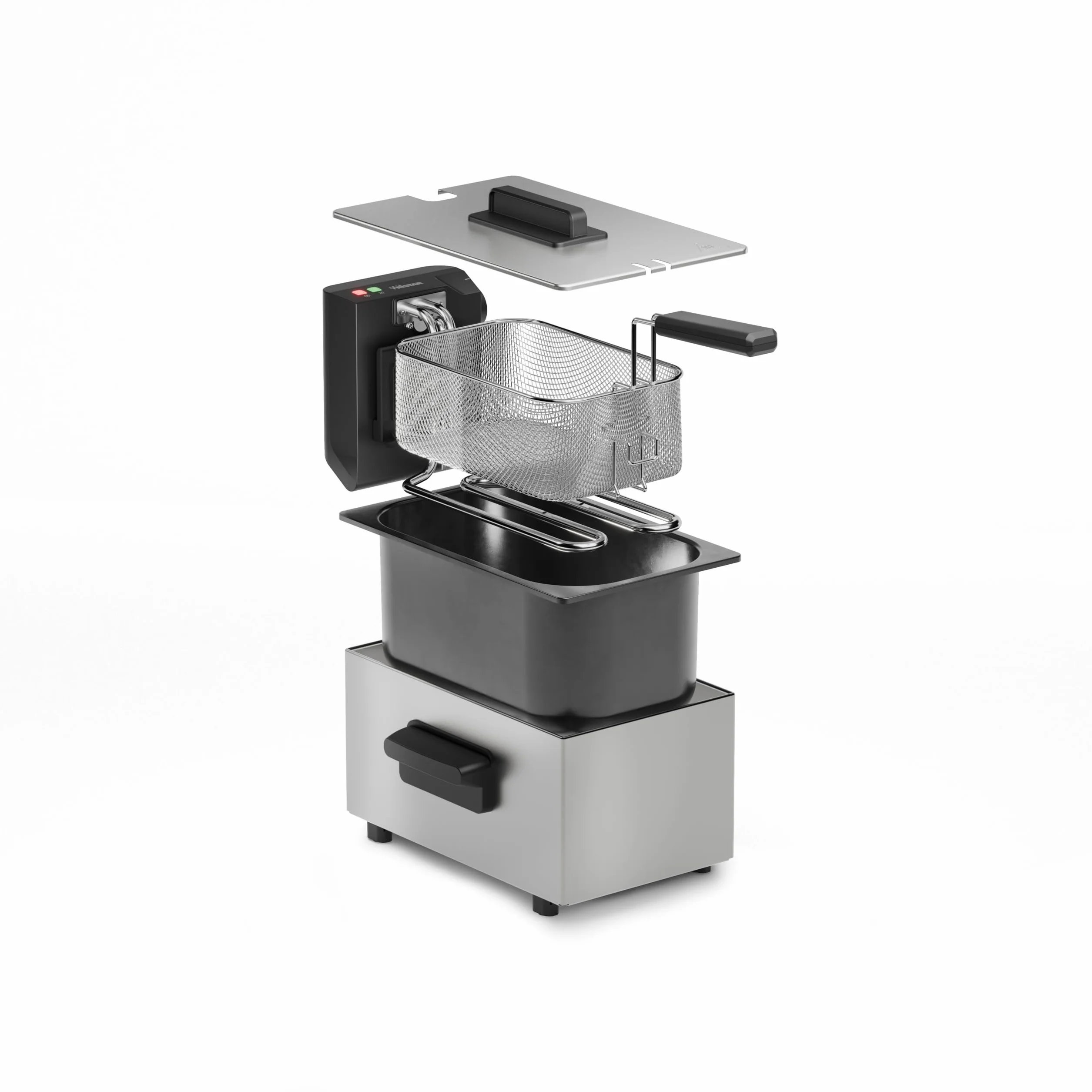 Tristar Friggitrice in Acciaio Inox 3L Temperatura Regolabile 190°C FR-9326
