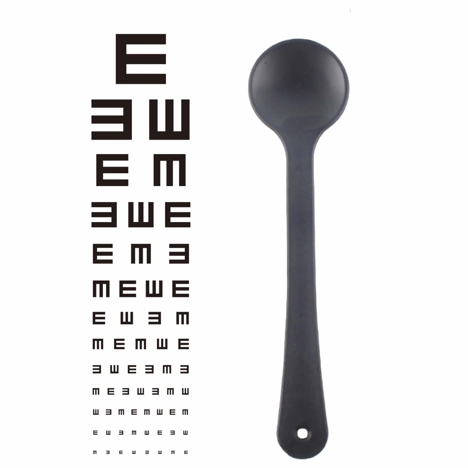Occluder Esame Oculistico - Strumento per esame oculistico, Copertura per gli occhi Portatile Antiscivolo Leggero Misurazione Test Allenamento Bambino Adulto Copertura Per E Test Oculista Optometrista