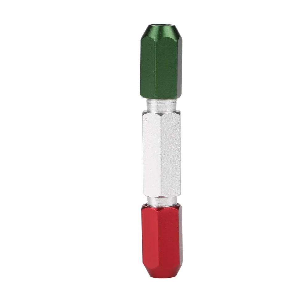 Maniglia per calibro a perno in alluminio doppia estremità Go-No Go 0,3-16 mm