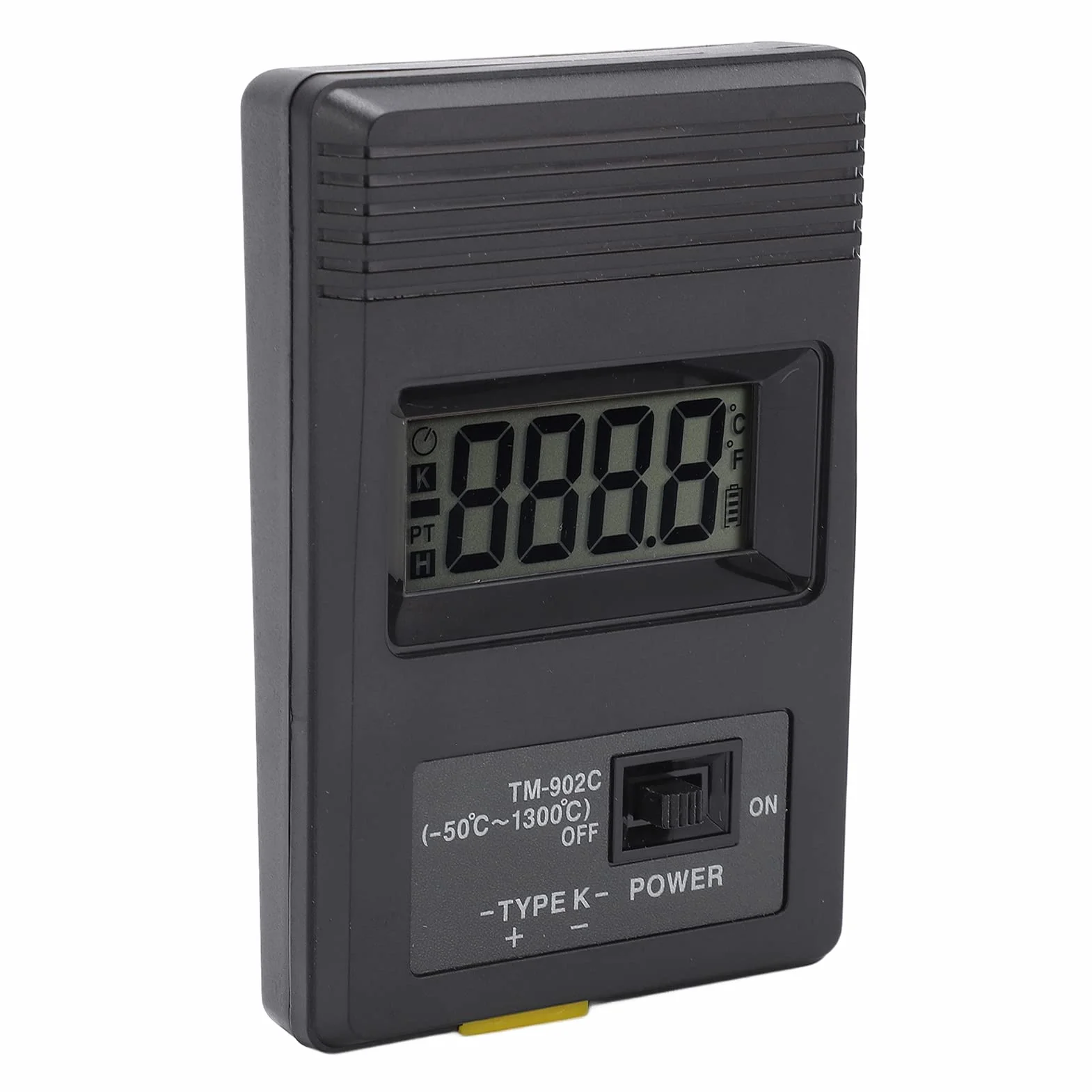 VOBOR Termometro Digitale con Sonda -50~1300 °C Display LCD Tipo K Alta Precisione per Gas e Liquidi