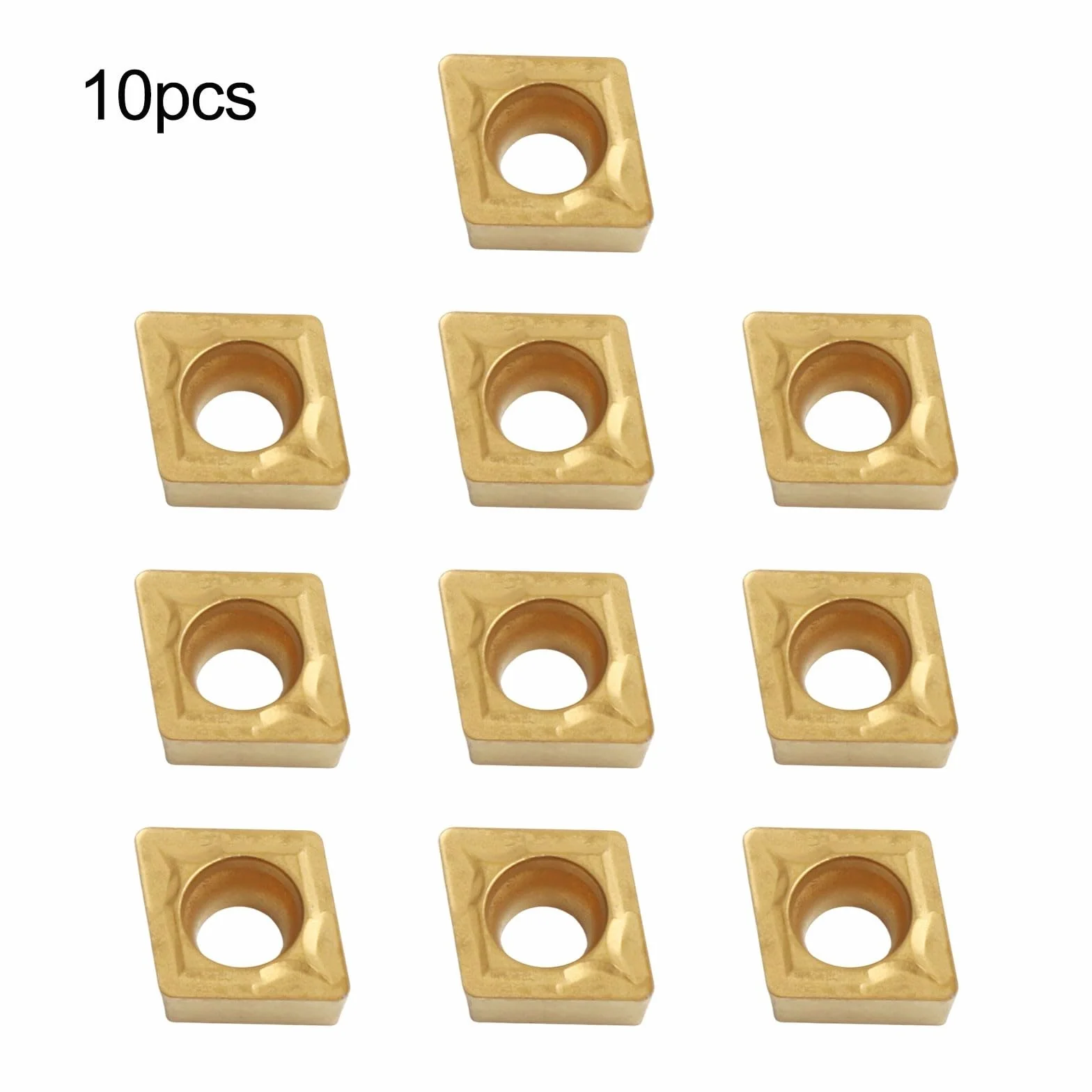 CCMT09T308 Inserti in carburo 10 pezzi Tornio CNC SCLCR Toolholder Lama di taglio