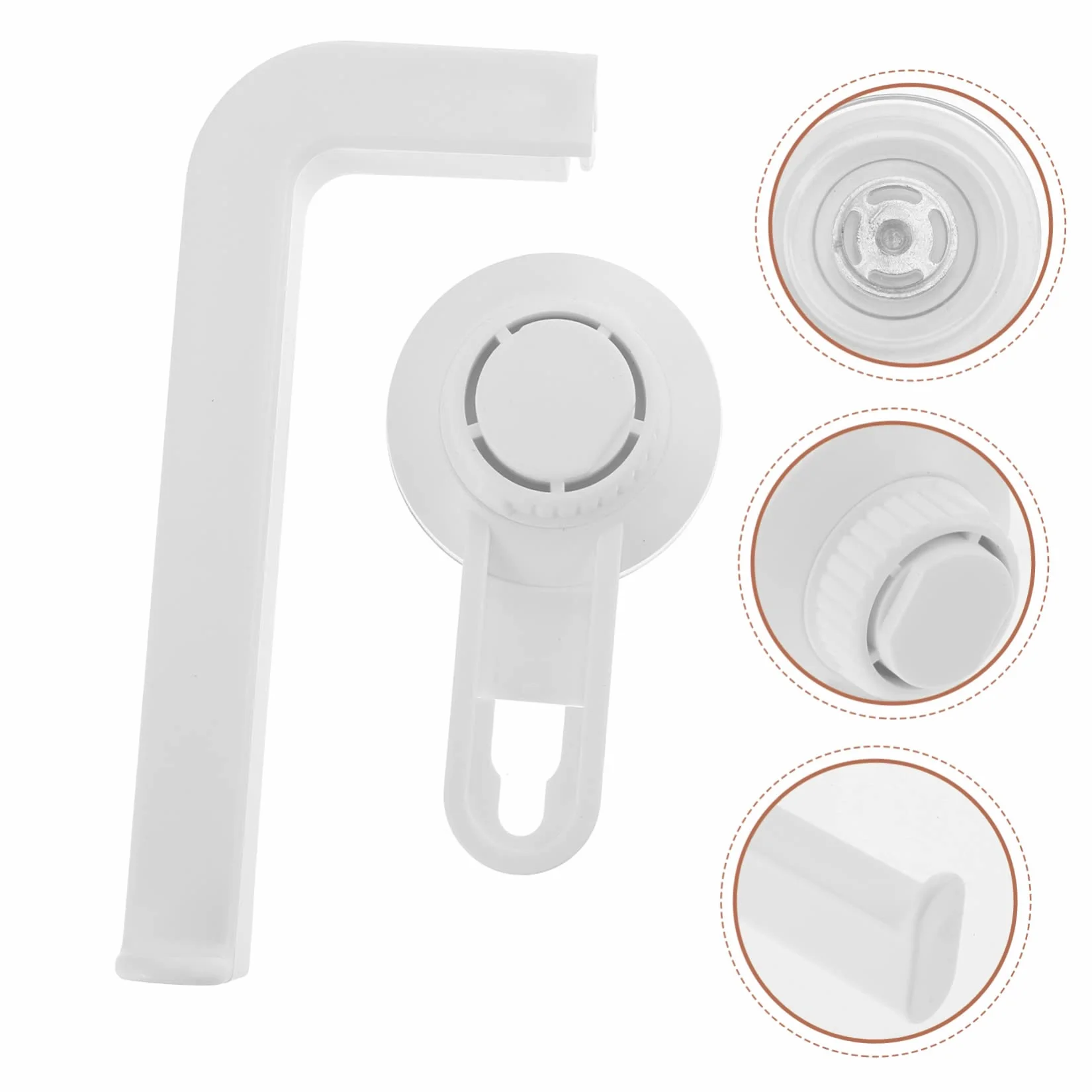 Operitacx Porta Rotolo Carta Igienica Nero in Abs per Bagno Moderno senza Forare Parete, Design Semplice, Salvaspazio e Facile da Pulire, per Bagno di Casa e Hotel