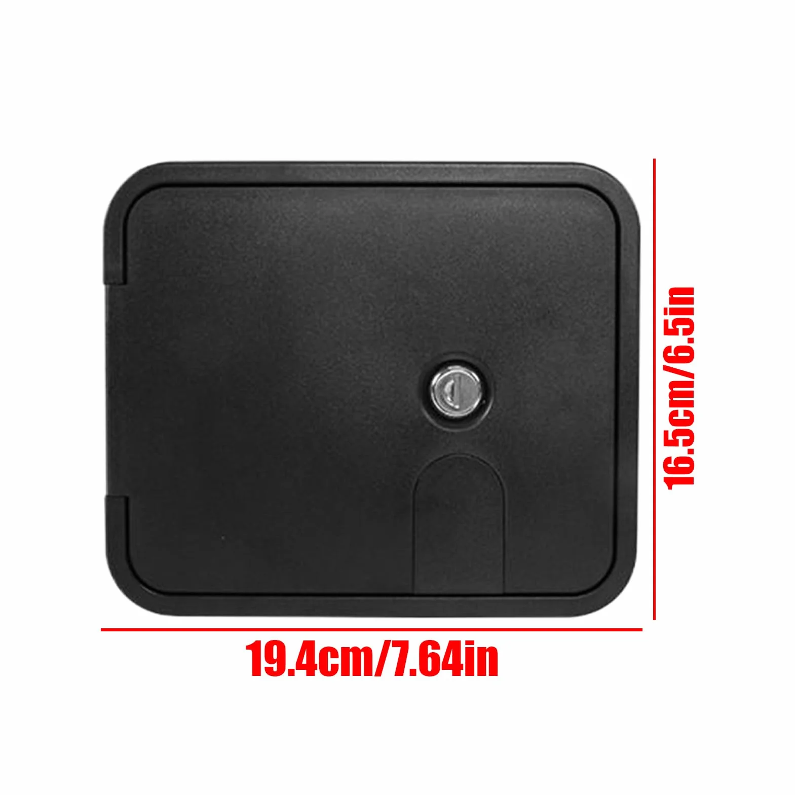 Porta di accesso per camper, resistente alla ruggine, pannello di accesso elettrico per veicoli con robusto design di bloccaggio, ideale per la manutenzione del portello del pavimento della porta di