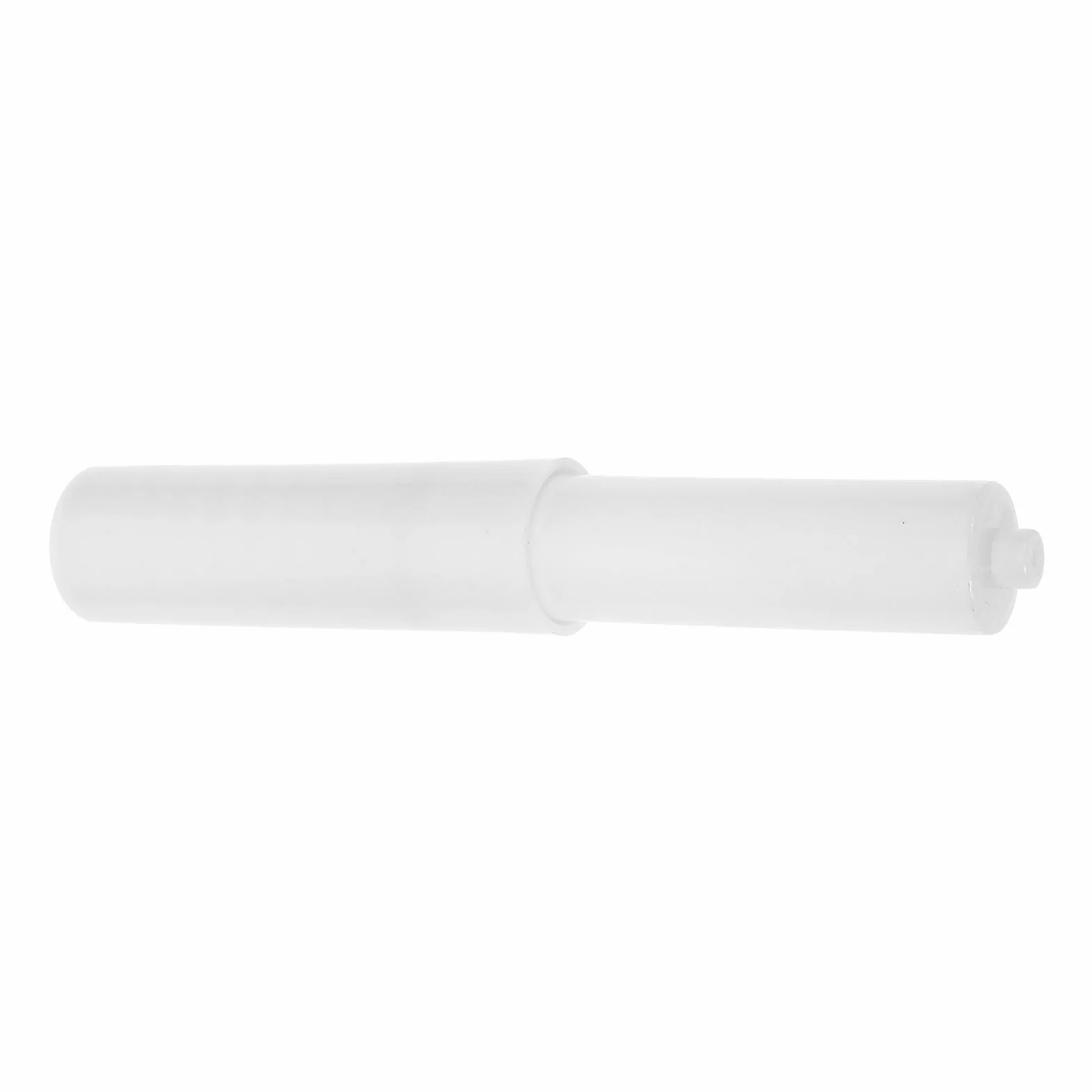 Hohopeti Porta Carta Igienica in Plastica Abs Regolabile Asta Telescopica Antiscivolo Compatibile per Bagno e Cucina, Supporto Portarotolo Pratico per Carta Igienica e Fazzoletti
