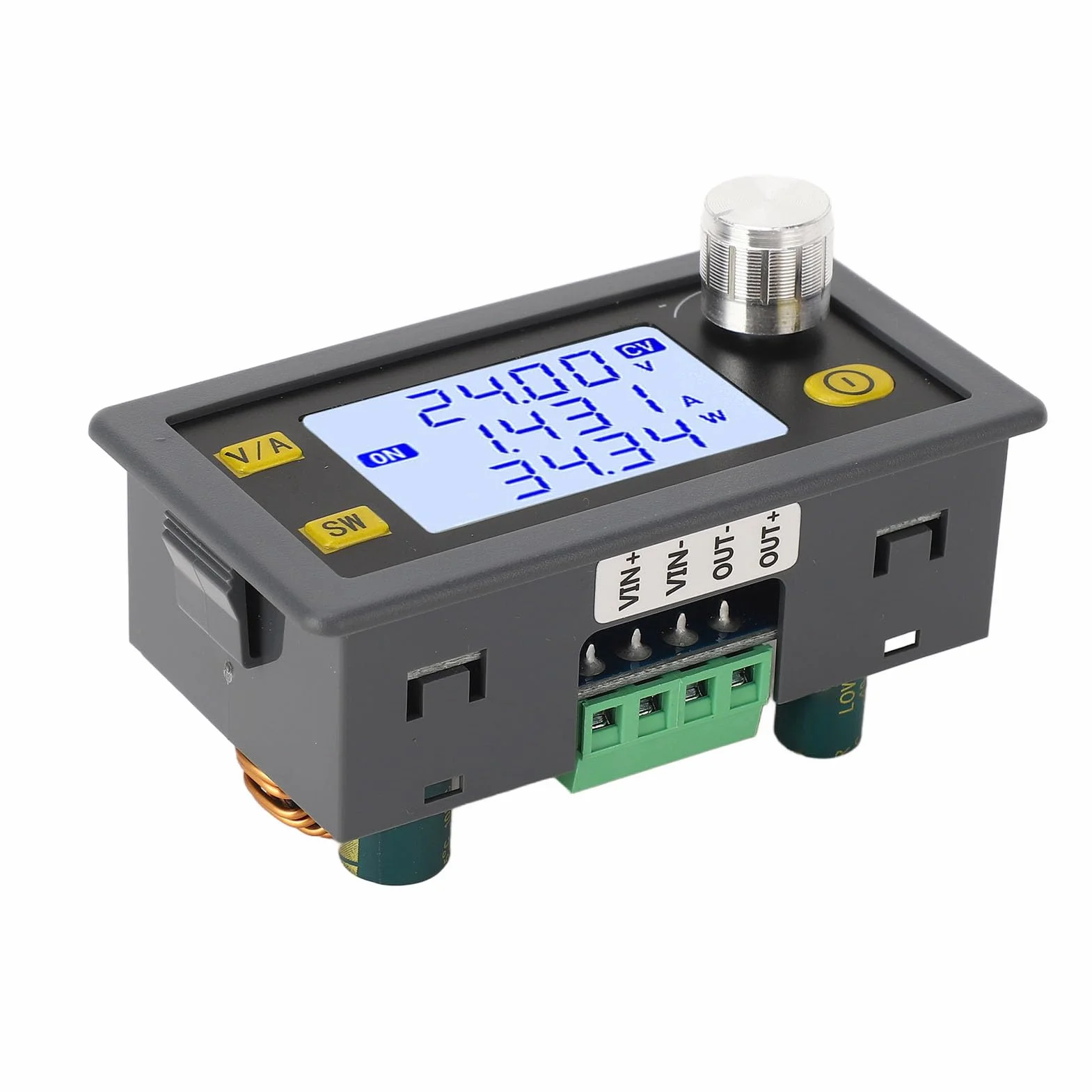 Convertitore Buck Boost CC Regolatore di Tensione Regolabile, 0,6-30 V 4a Alimentatore Step Up Down Trasformatore Buck Boost Convertitore di Tensione Convertitore Step Up Down di Tensione Per Veicoli