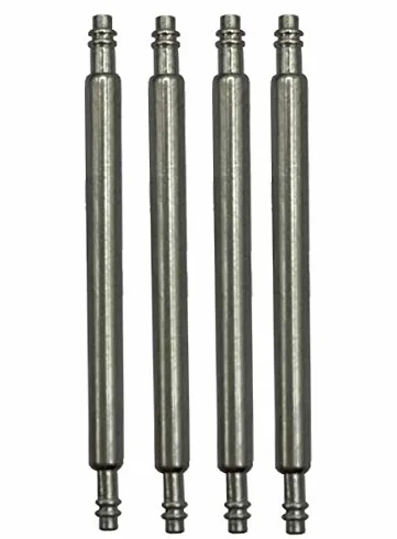 Eichmüller 4 barrette a molla da 10 mm, spessore 1,5 mm, in acciaio inox, 10 mm