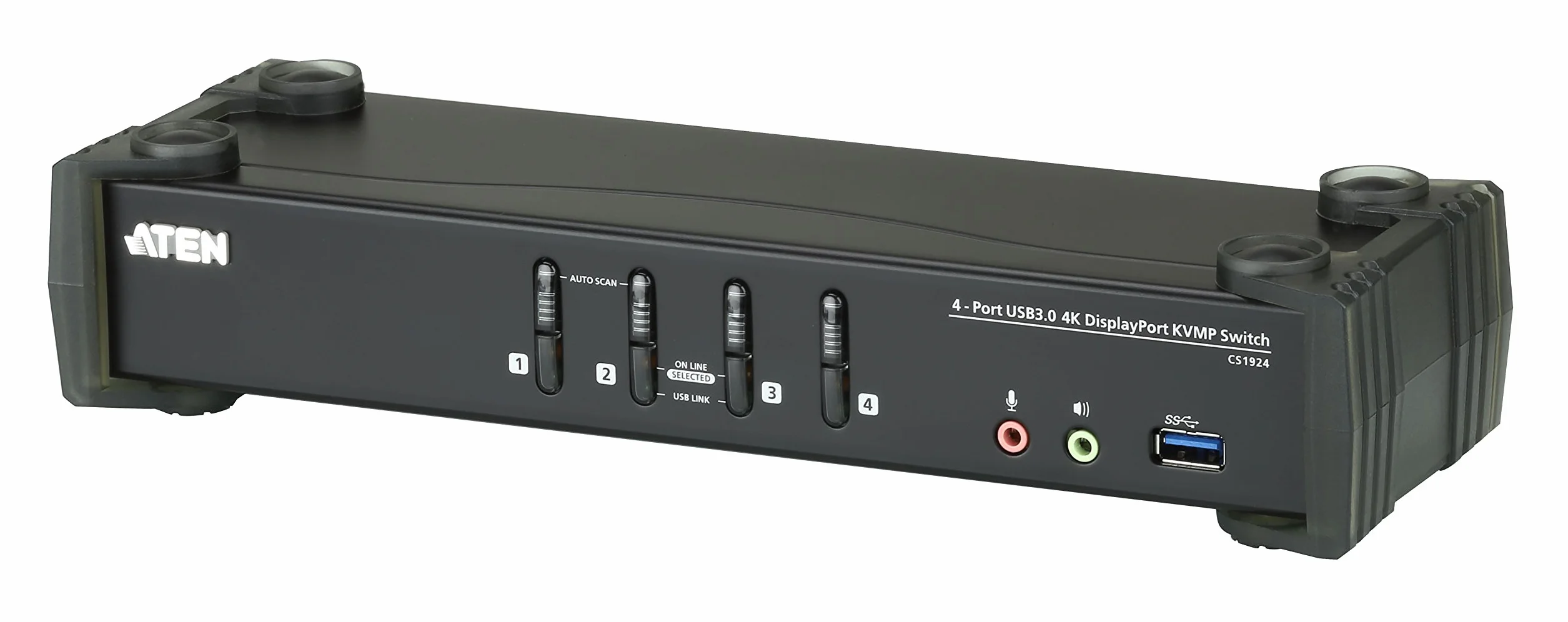 Aten 4-Port USB 3.0 4 K DisplayPort KVMP
