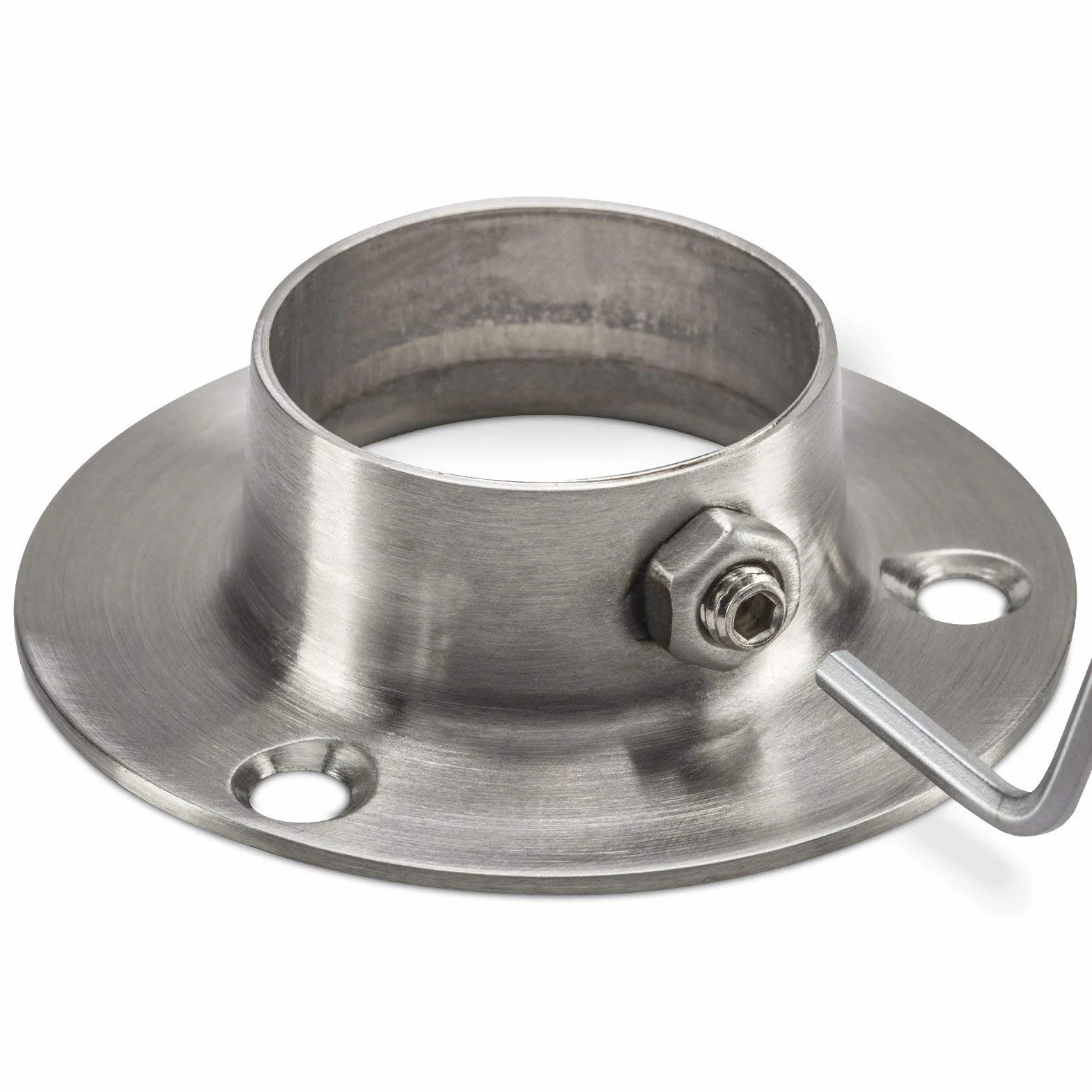 SOTECH Asta per armadi in acciaio inox 1000 mm Ø 25 mm con supporto CIRCLE