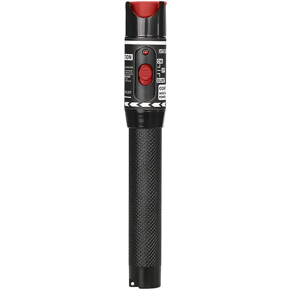 50mW Penna Ottica Fibra Localizzatore visivo di difetti Fibra ottica Cavo Tester metro per CATV 30-50 km