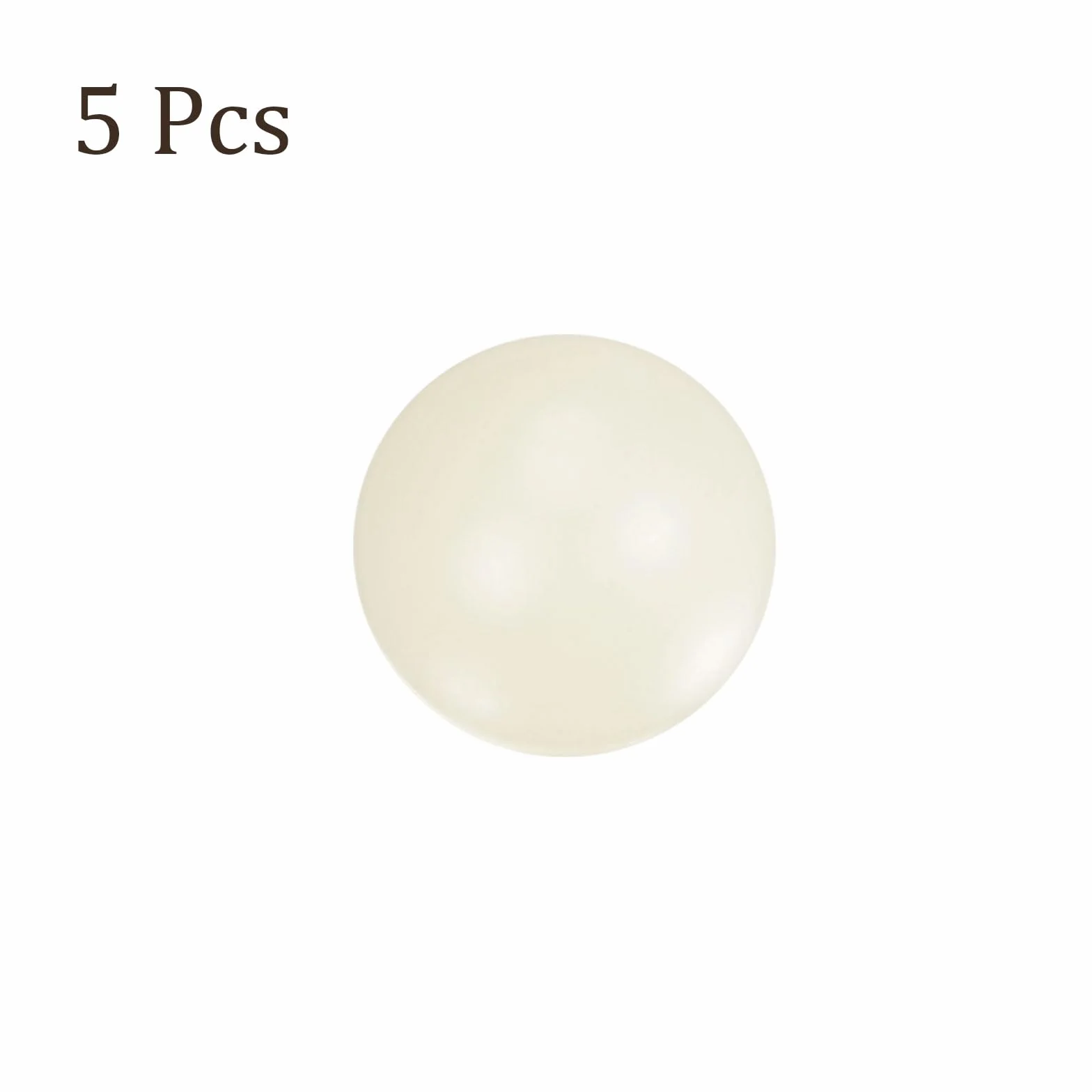 Precisione Sfere PA Nylon 3/4 Pollici per Cuscinetti Valvole Solido 5pz