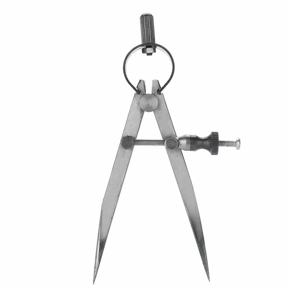 Divider Caliper Spring Caliper Flat Leg Precision Angle Measuring Tool regolabile