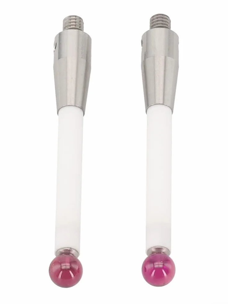 CMM inserti per tasti di misurazione tattili Renishaw A-5000-3709 M4 sfera rubino Ø 6 mm lunghezza 50 mm fusto ceramica