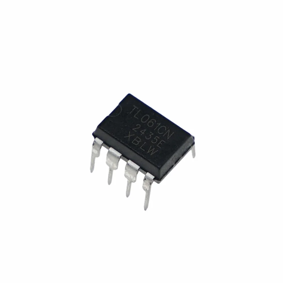 10PCS TL061CP TL061 DIP-8 Amplificatori operativi di ingresso JFET a bassa potenza