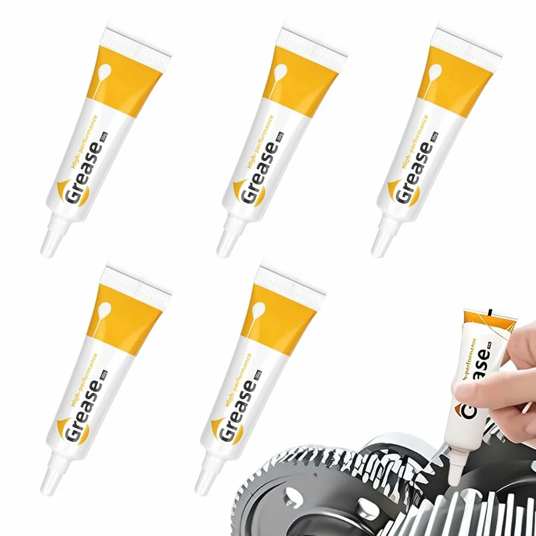 5 pz grasso per ingranaggi, Parte della stampante 3D, lubrificante multiuso per cerniere, grasso lubrificante per Nettuno 4/Ender 3 V3 KE/Ender 3 V3/CR10-SE/Kobra 2 Series/Lab X1 P1P P1S A1 Mini